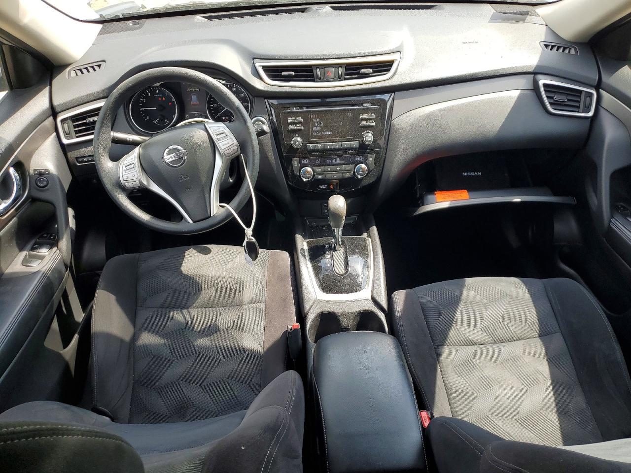2014 Nissan Rogue Sv Silver vin: 5N1AT2MK9EC753482