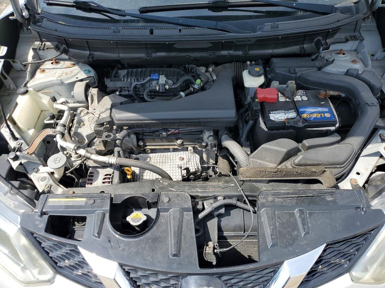 2014 Nissan Rogue Sv Silver vin: 5N1AT2MK9EC753482