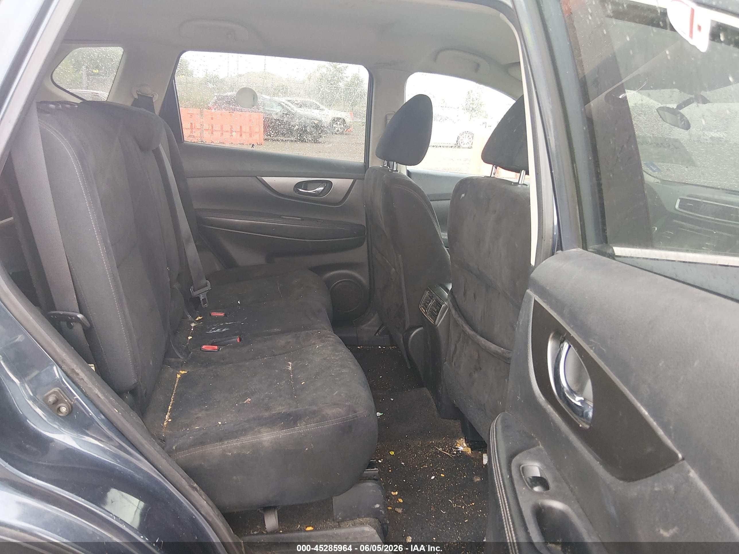 2014 Nissan Rogue Sv Navy vin: 5N1AT2MKXEC766953