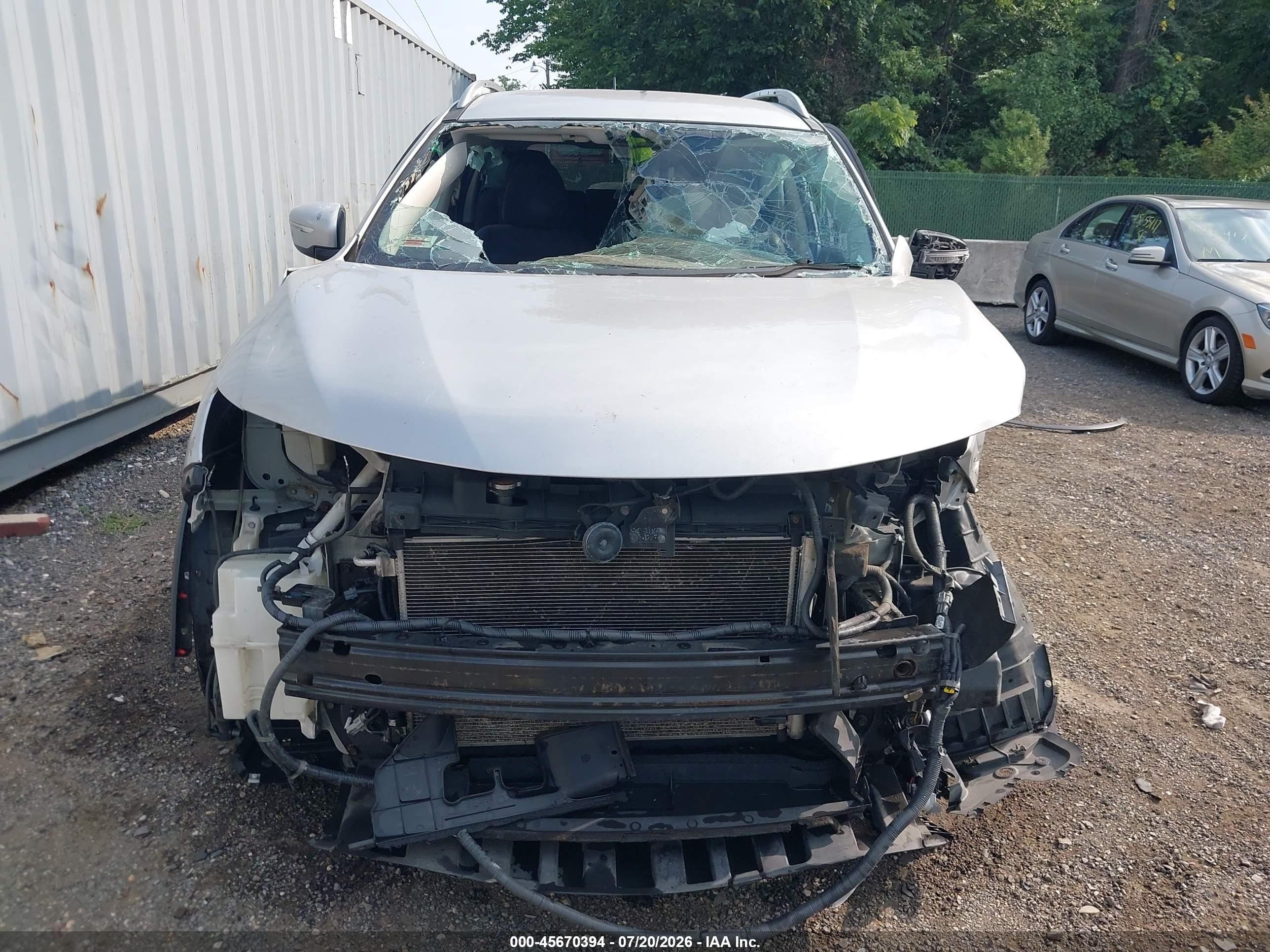 2014 Nissan Rogue Sv Серебряный vin: 5N1AT2MKXEC848410