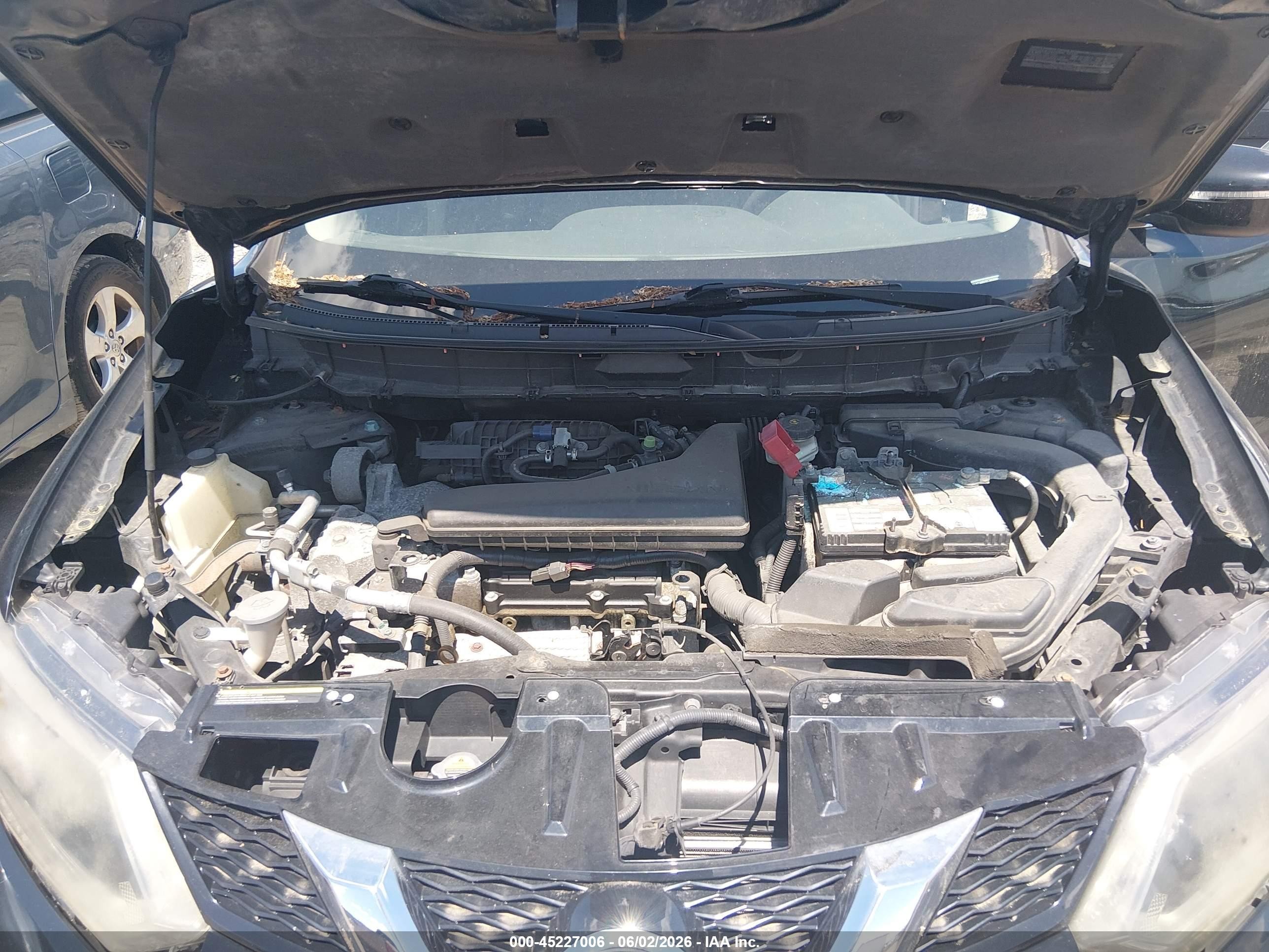 2014 Nissan Rogue S Black vin: 5N1AT2MKXEC863506