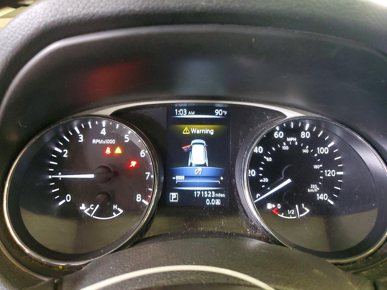 2015 Nissan Rogue Sv Gray vin: 5N1AT2MKXFC865340