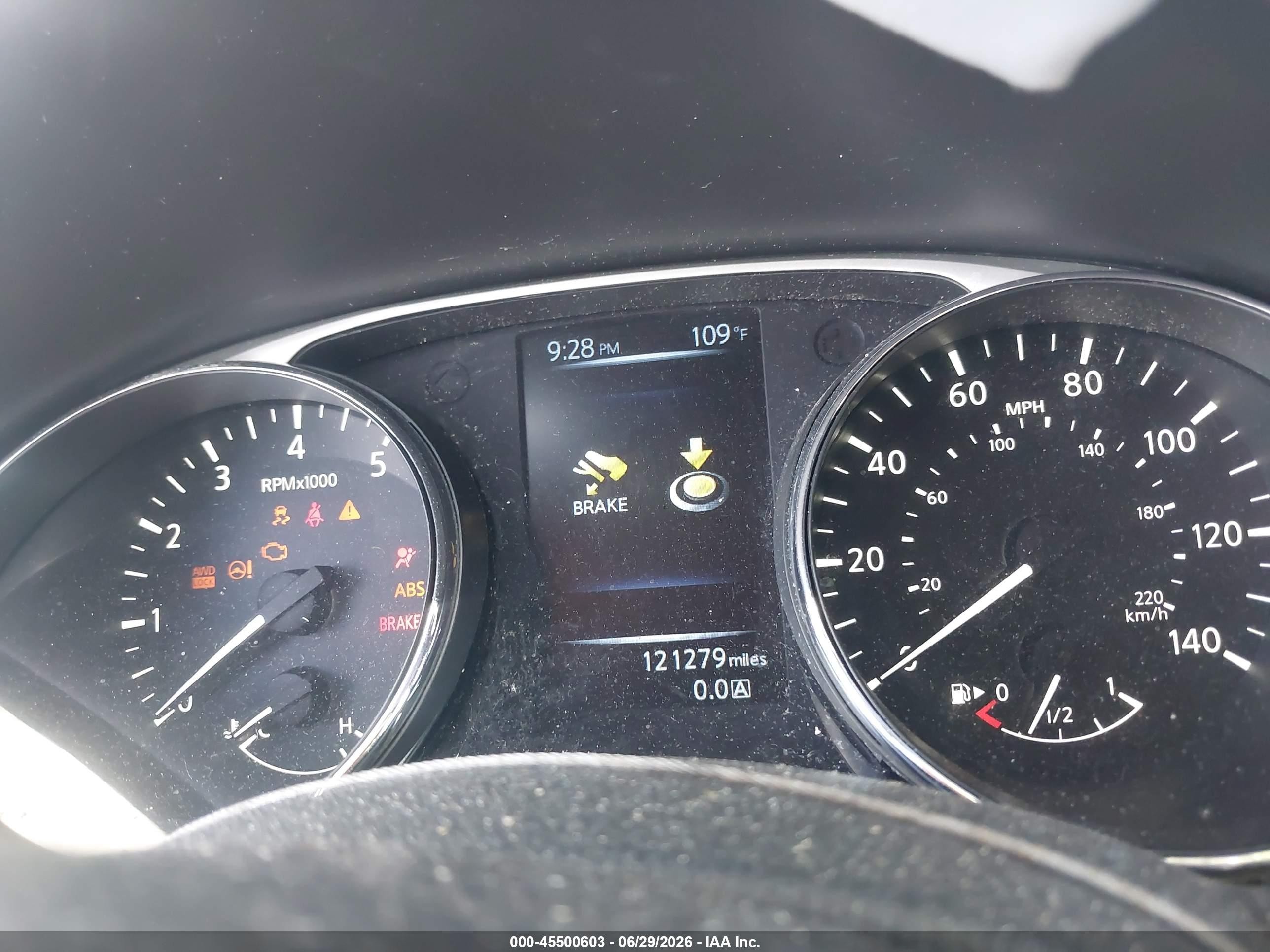 2015 Nissan Rogue Sv Серый vin: 5N1AT2MKXFC865502