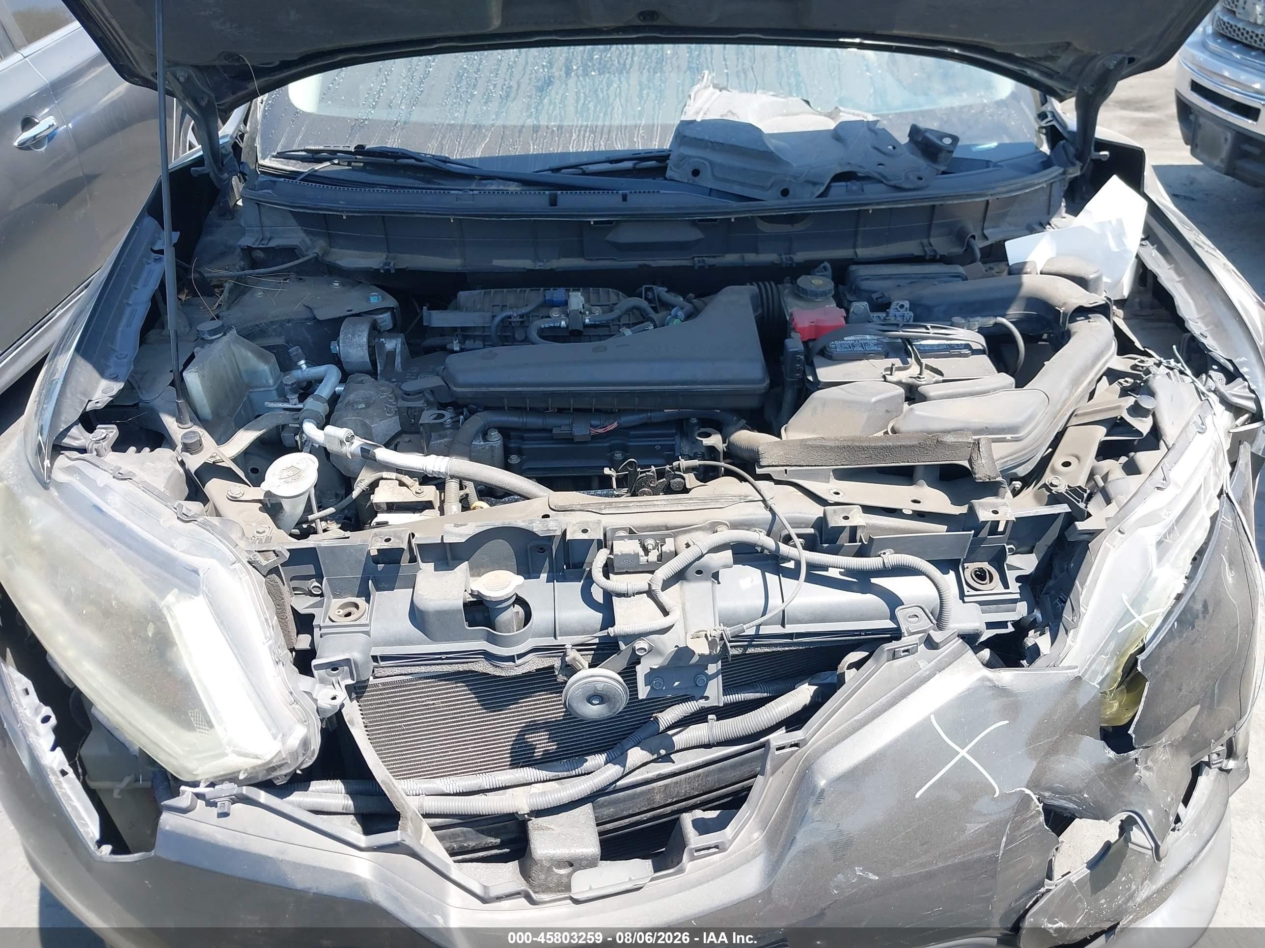 2015 Nissan Rogue S Green vin: 5N1AT2ML0FC849186