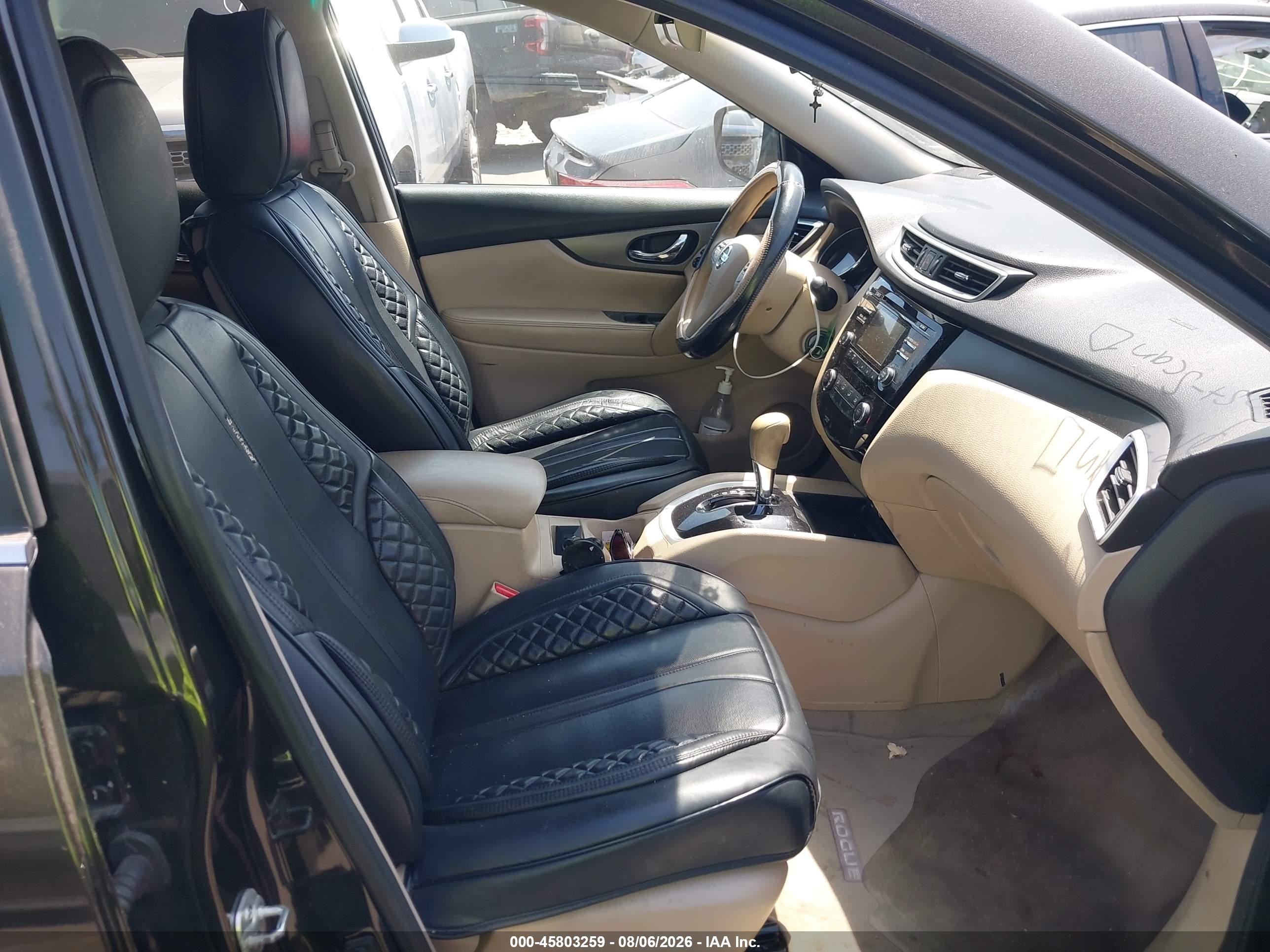 2015 Nissan Rogue S Green vin: 5N1AT2ML0FC849186