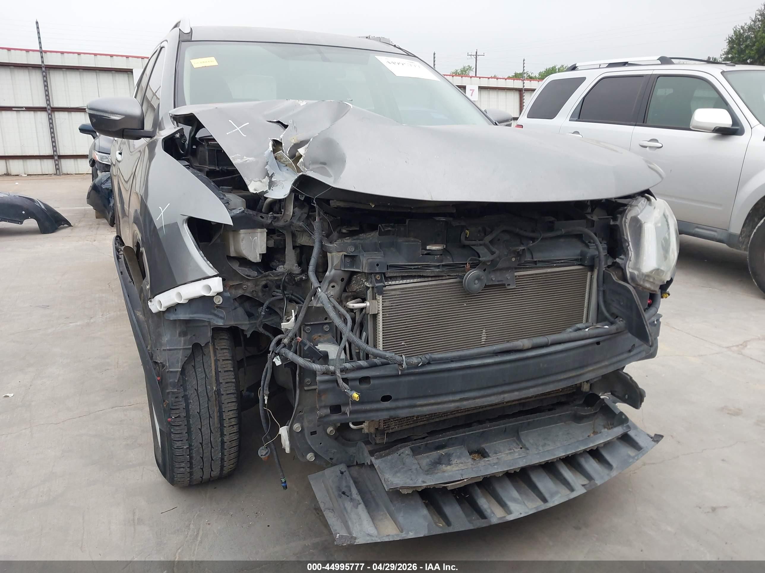 2015 Nissan Rogue Sv Gray vin: 5N1AT2ML0FC899540