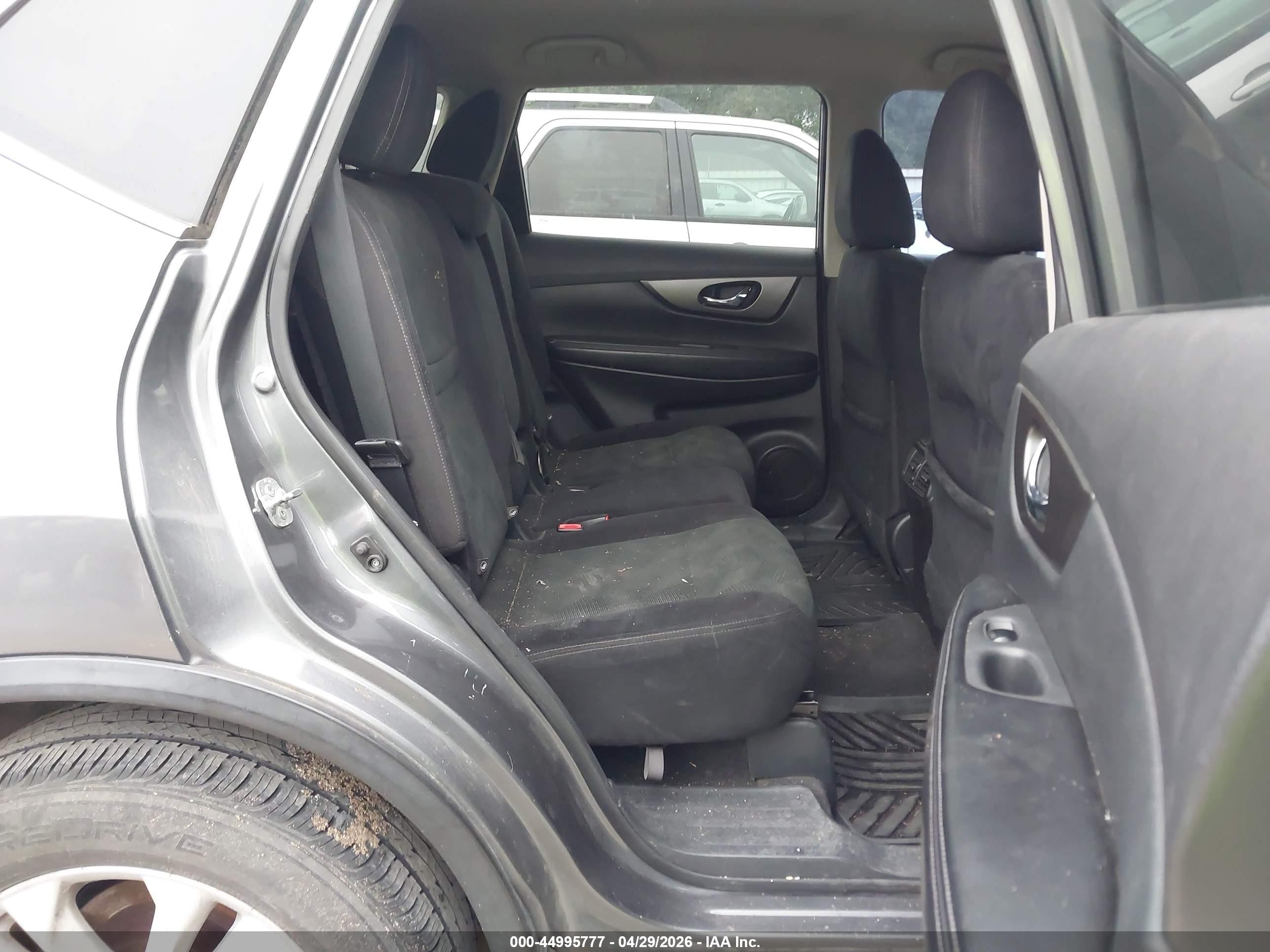 2015 Nissan Rogue Sv Gray vin: 5N1AT2ML0FC899540