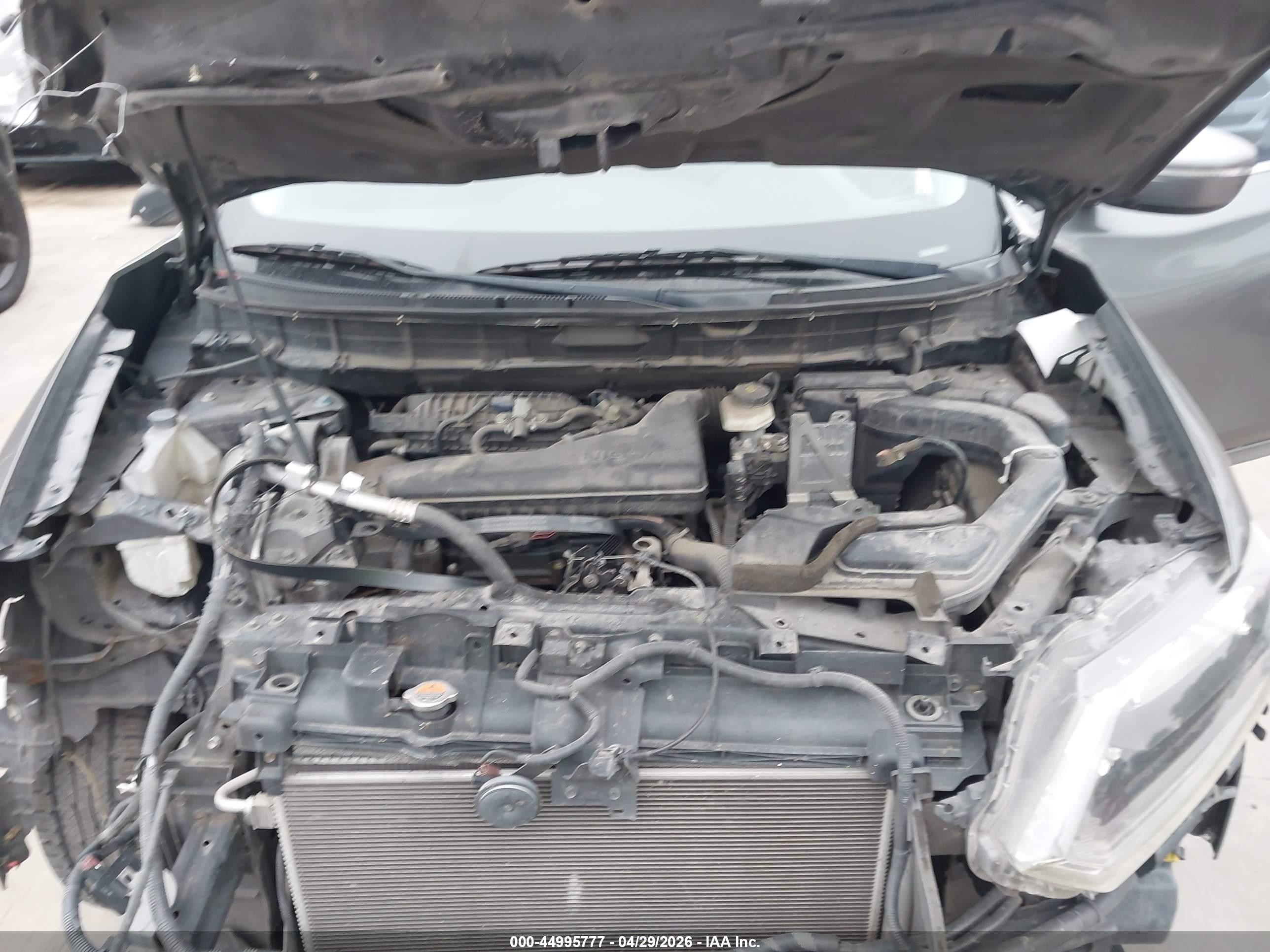 2015 Nissan Rogue Sv Gray vin: 5N1AT2ML0FC899540