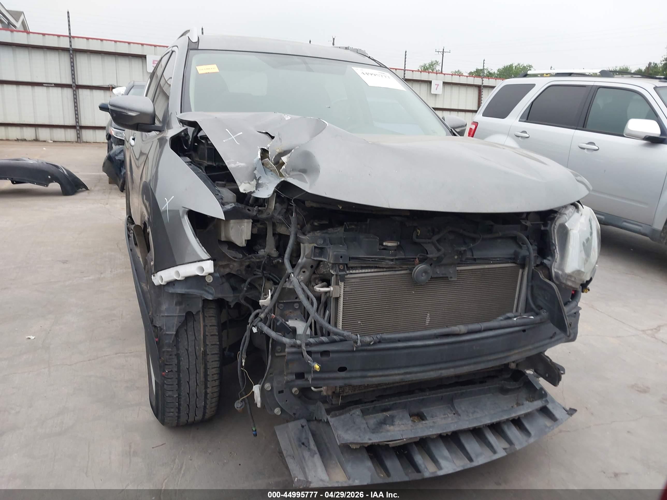 2015 Nissan Rogue Sv Gray vin: 5N1AT2ML0FC899540