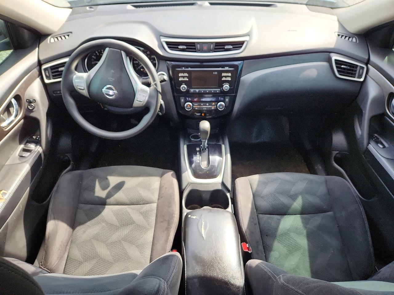 2014 Nissan Rogue Sv Black vin: 5N1AT2ML1EC781320