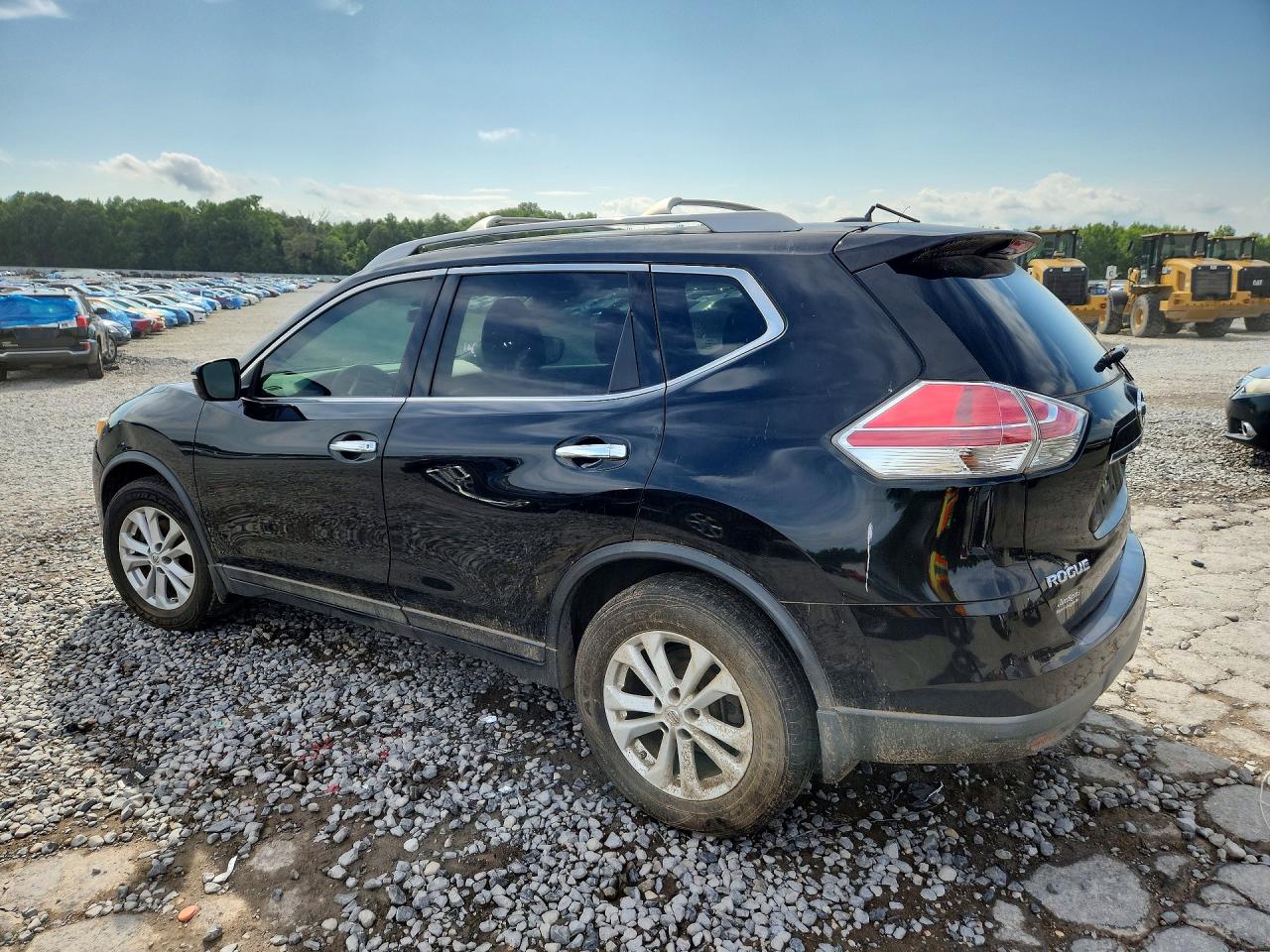 2014 Nissan Rogue Sv Black vin: 5N1AT2ML1EC781320