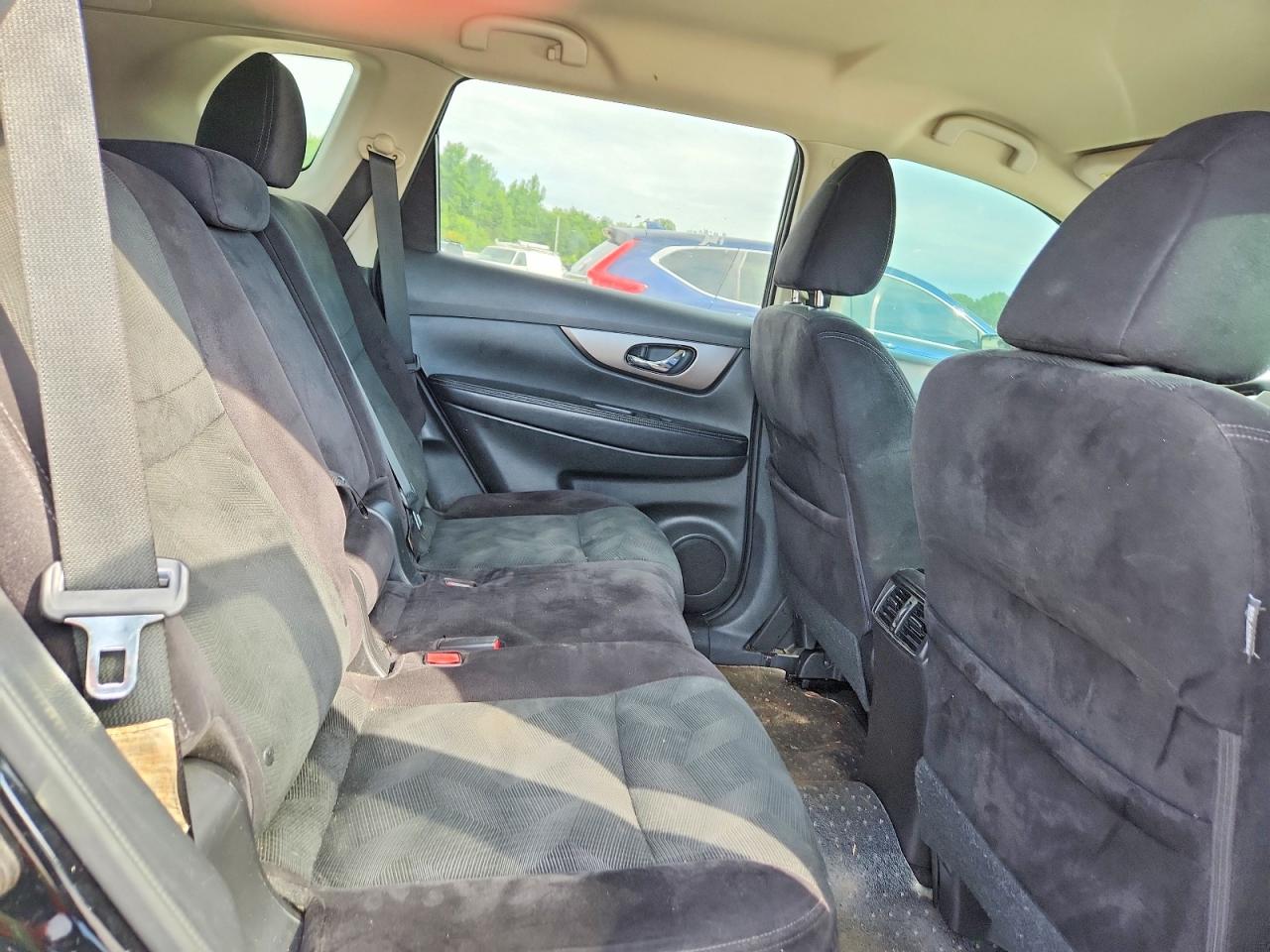 2014 Nissan Rogue Sv Black vin: 5N1AT2ML1EC781320