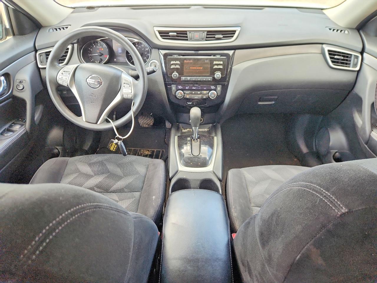 2014 Nissan Rogue Sv Silver vin: 5N1AT2ML2EC774151
