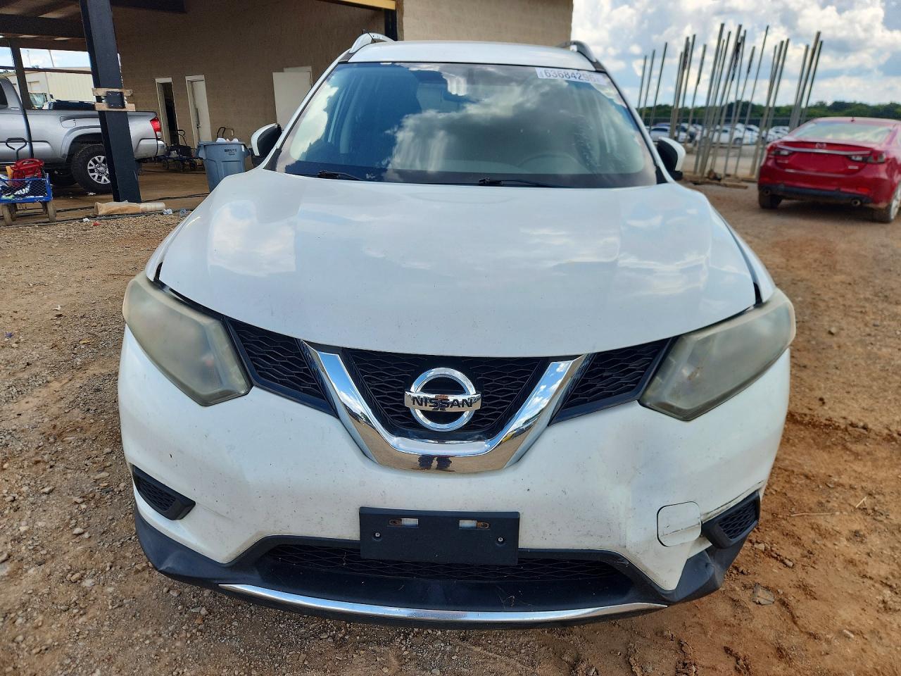 2014 Nissan Rogue Sv Silver vin: 5N1AT2ML2EC774151