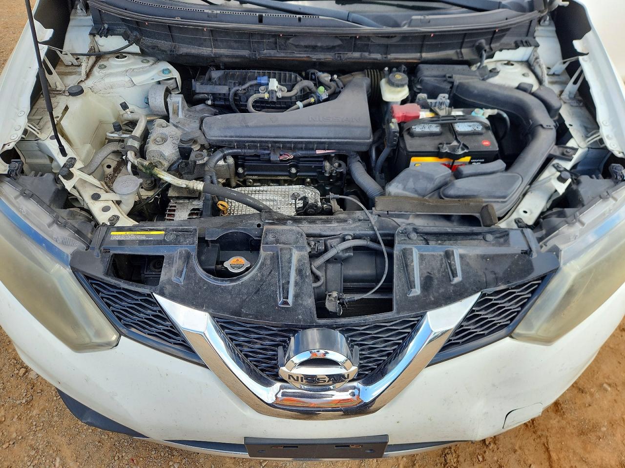 2014 Nissan Rogue Sv Silver vin: 5N1AT2ML2EC774151