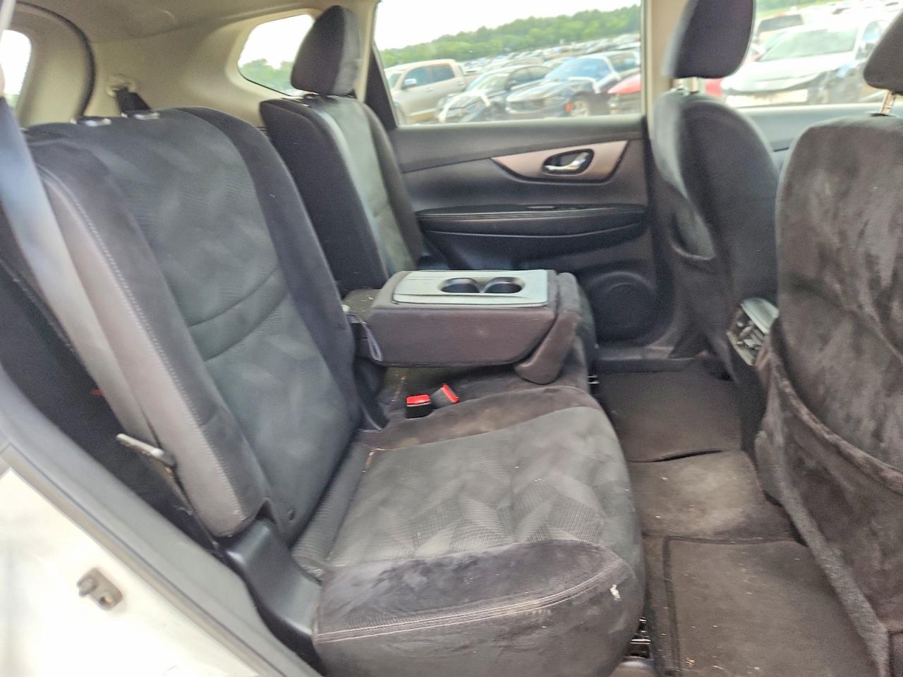 2014 Nissan Rogue Sv Silver vin: 5N1AT2ML2EC774151