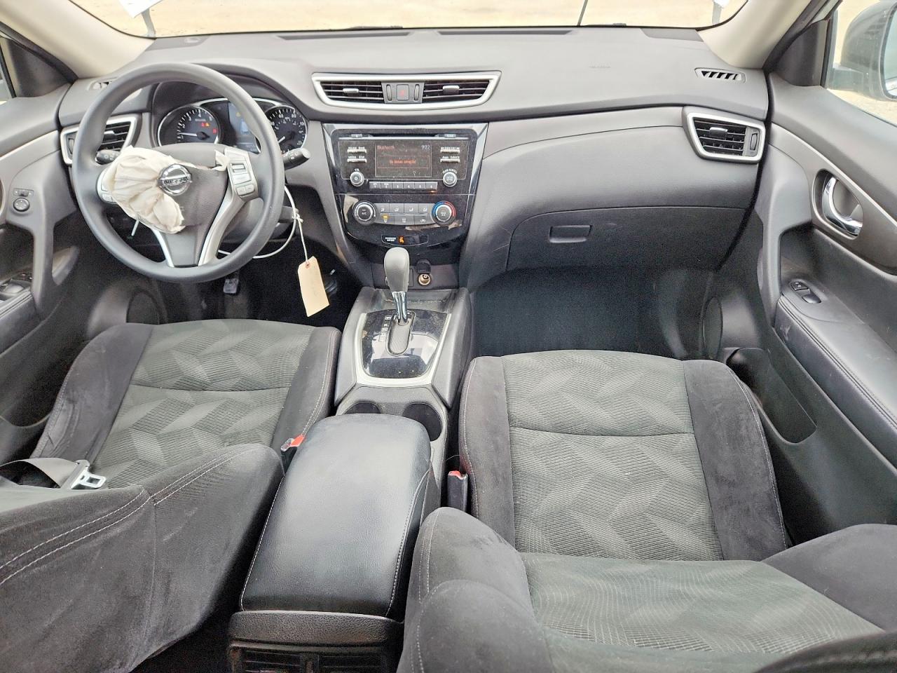 2015 Nissan Rogue S Silver vin: 5N1AT2ML2FC869343
