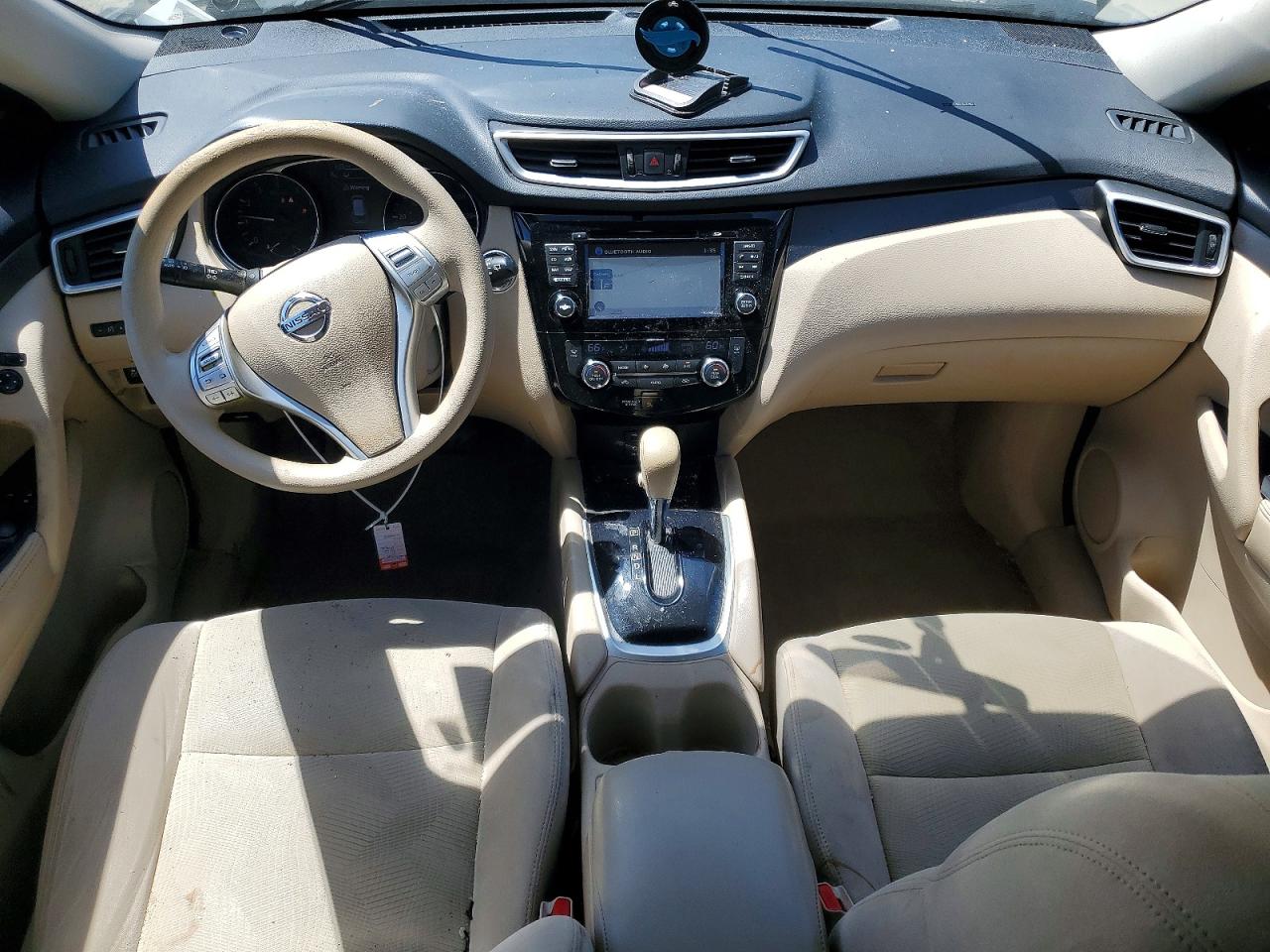 2015 Nissan Rogue Sv Blue vin: 5N1AT2ML3FC759854