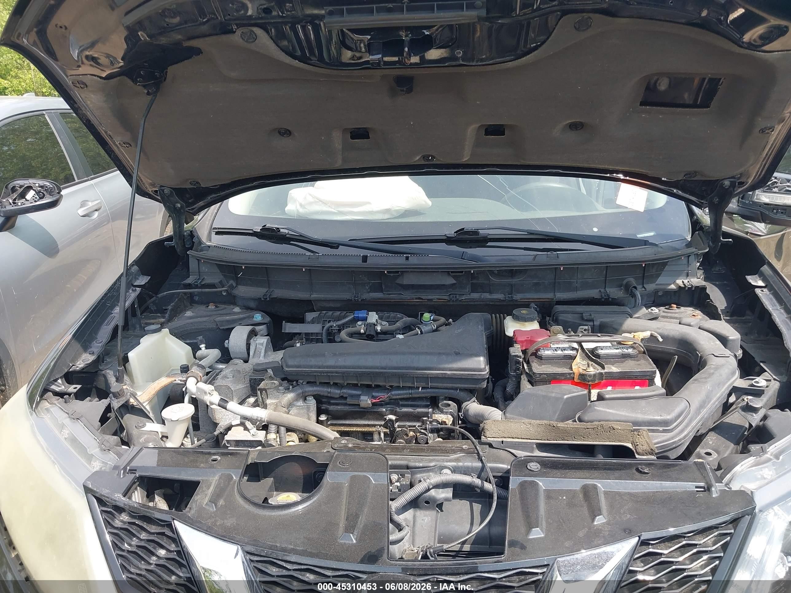 2014 Nissan Rogue S Black vin: 5N1AT2ML4EC764866