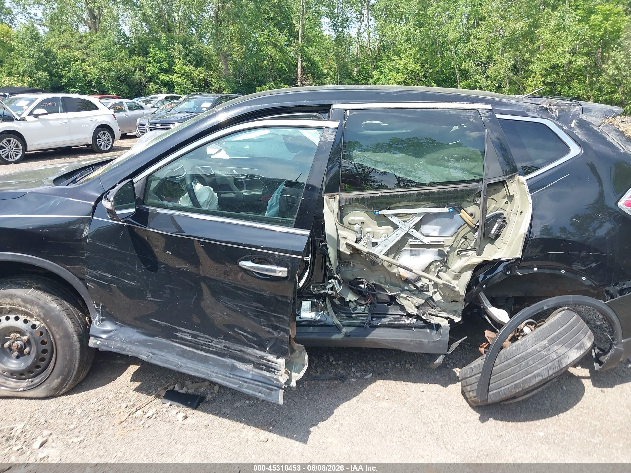 2014 Nissan Rogue S Black vin: 5N1AT2ML4EC764866