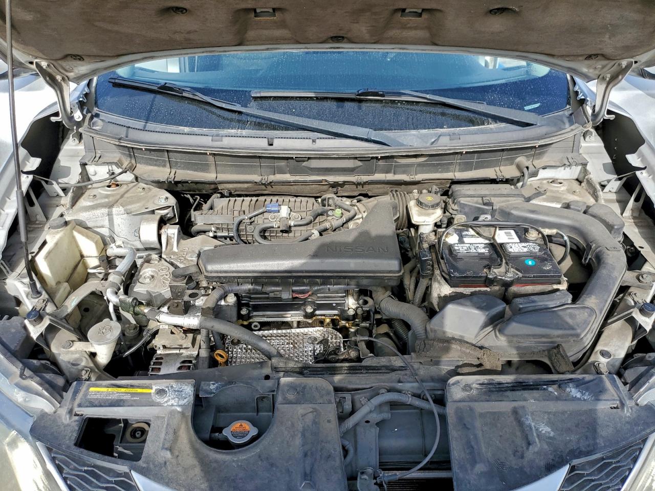 2014 Nissan Rogue S Silver vin: 5N1AT2ML4EC798659