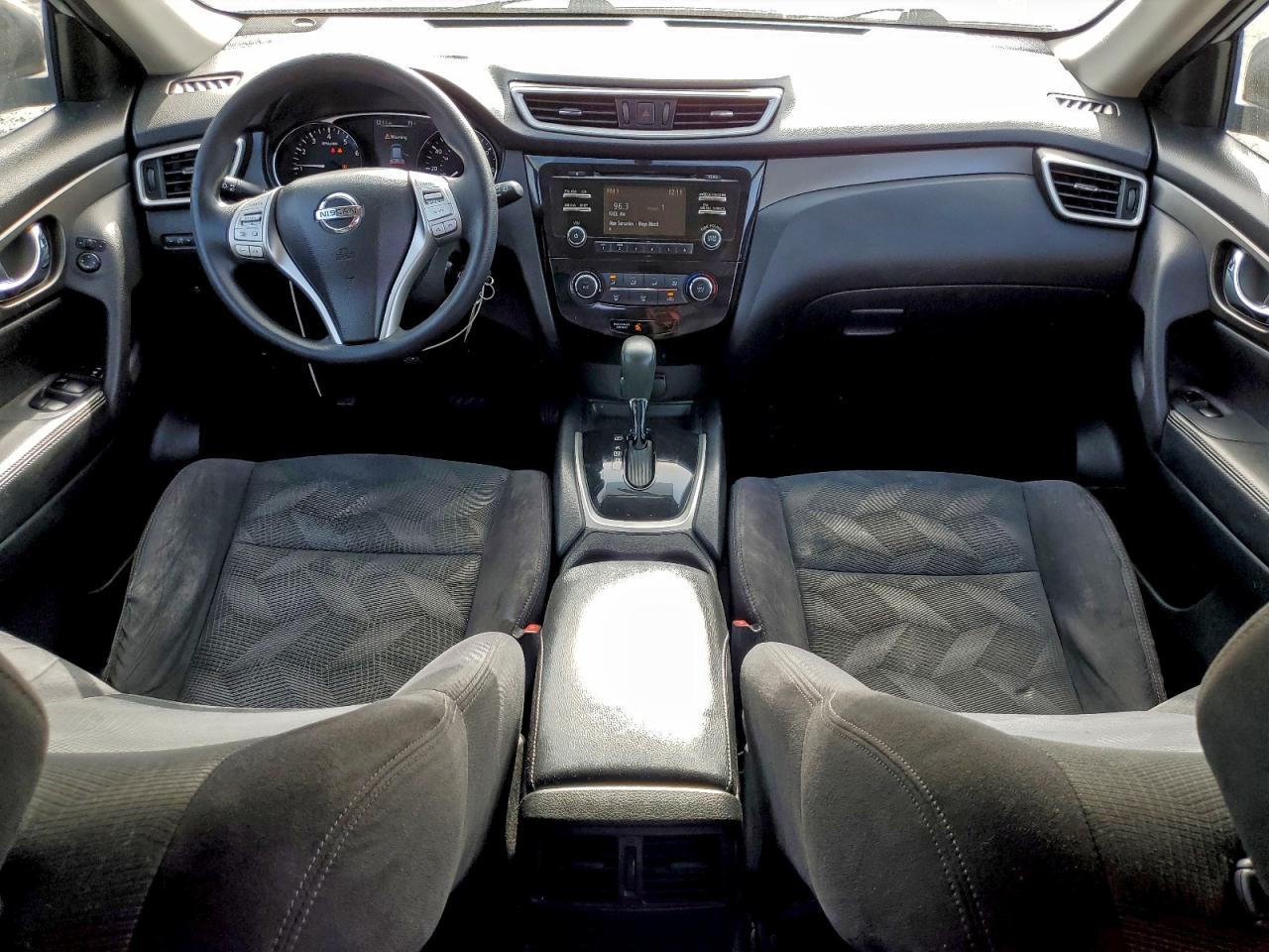 2014 Nissan Rogue S Silver vin: 5N1AT2ML4EC798659