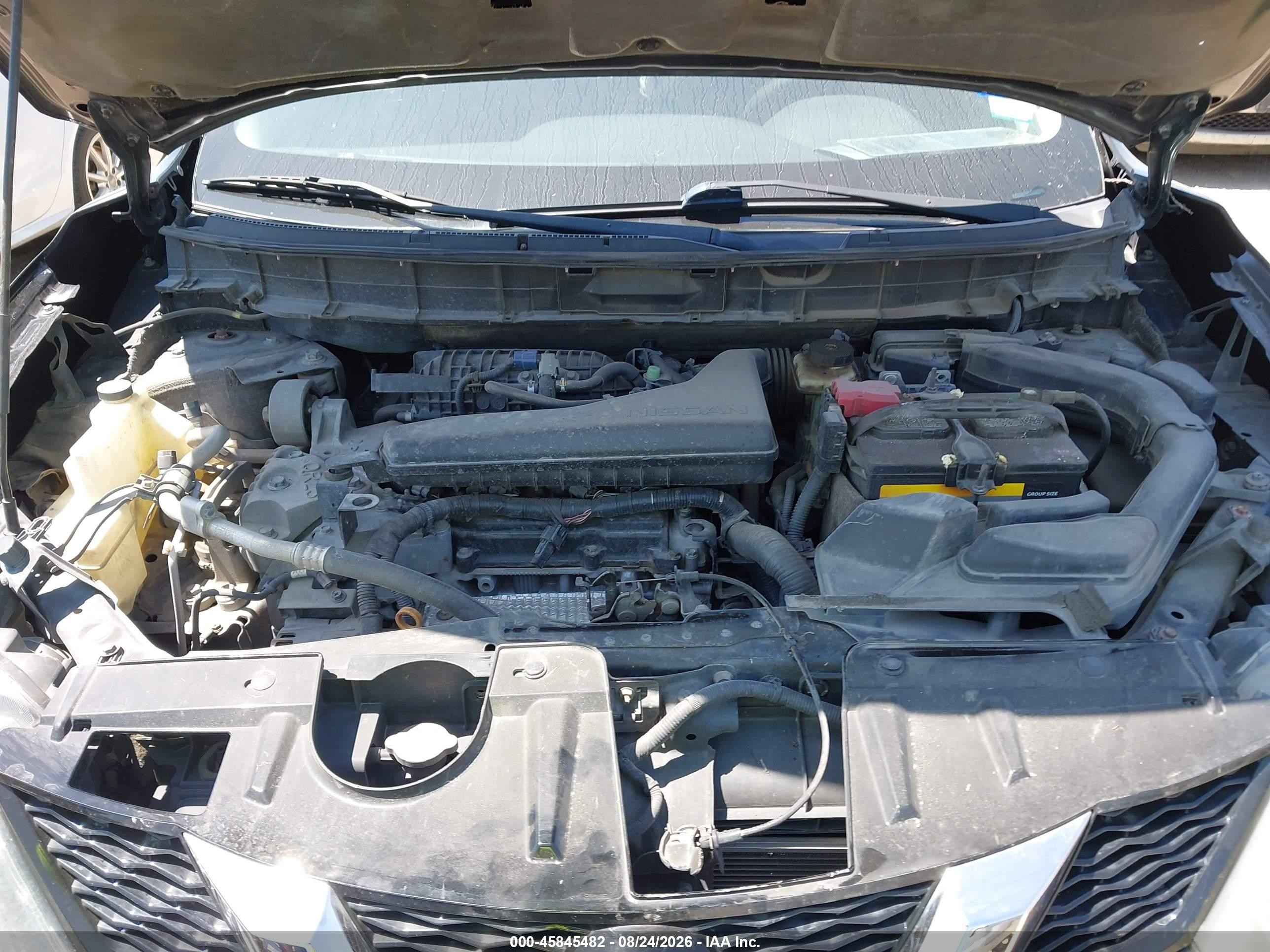 2014 Nissan Rogue Sv Black vin: 5N1AT2ML4EC829943