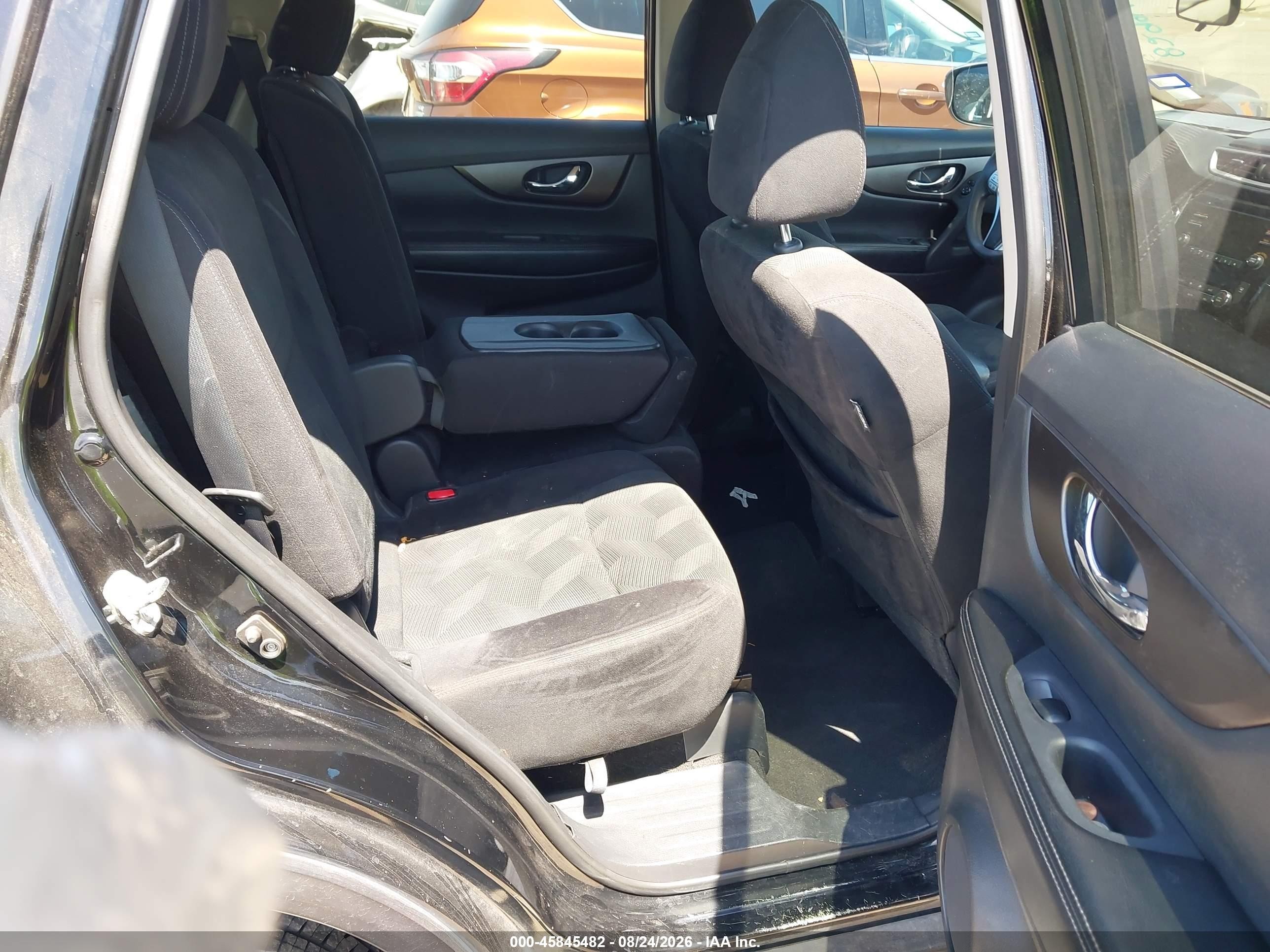 2014 Nissan Rogue Sv Black vin: 5N1AT2ML4EC829943