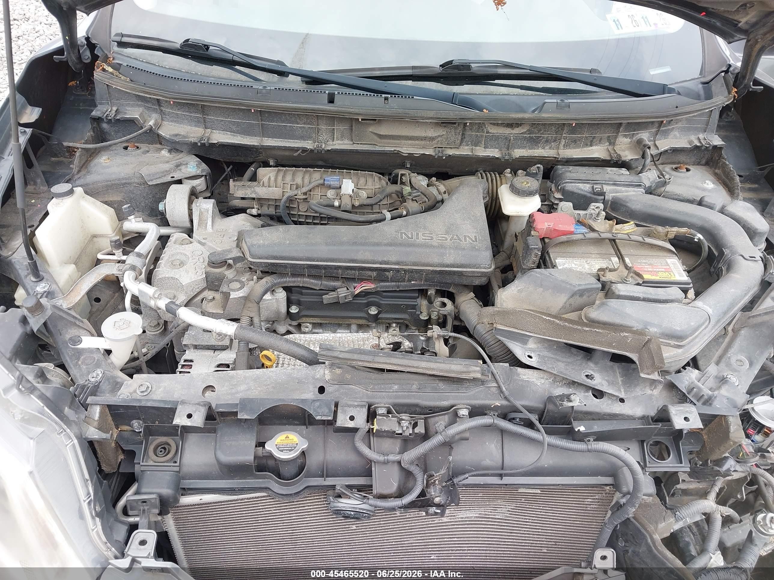 2015 Nissan Rogue Sv Gray vin: 5N1AT2ML5FC817091