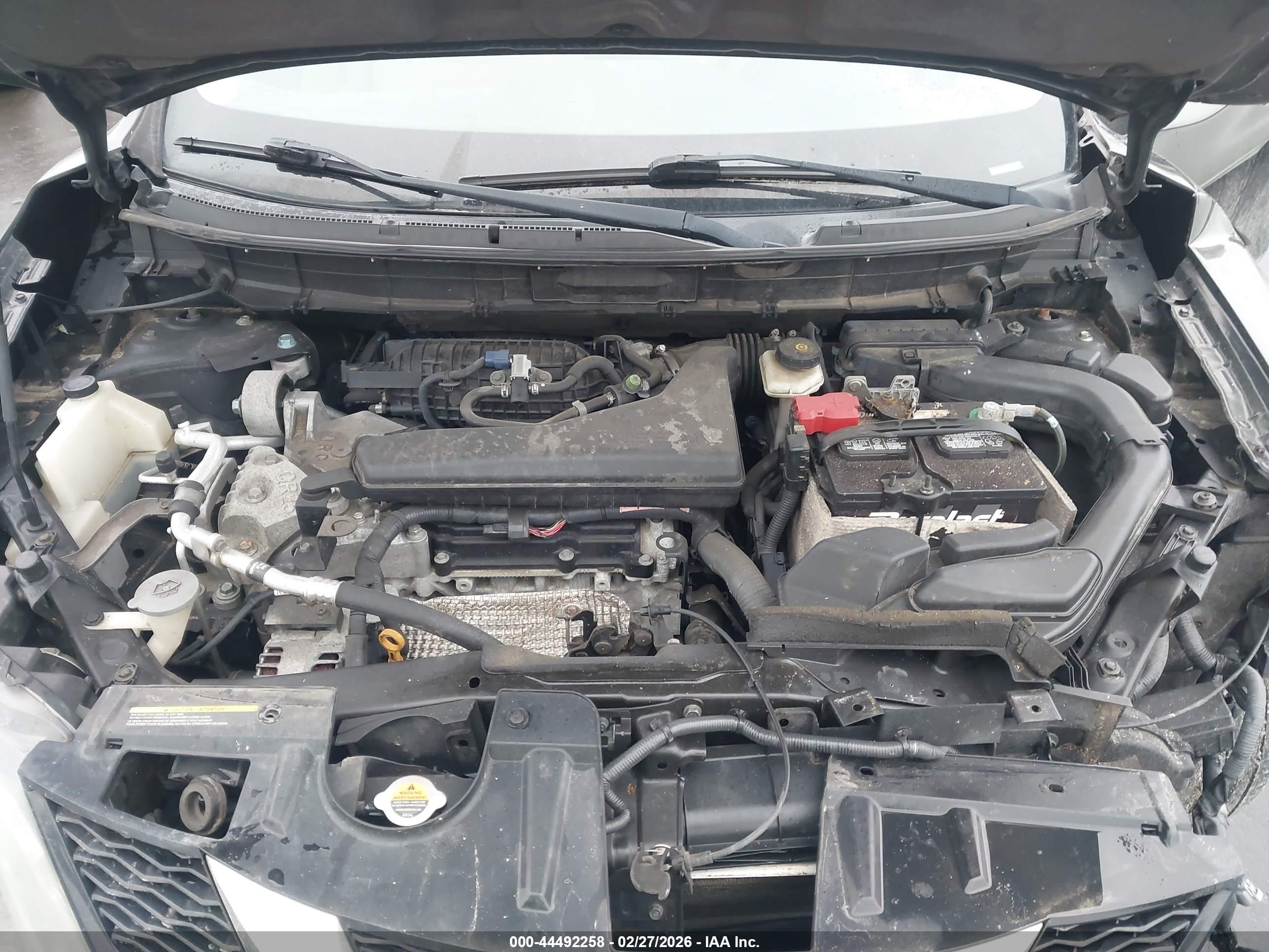2014 Nissan Rogue Sv Gray vin: 5N1AT2ML6EC823383