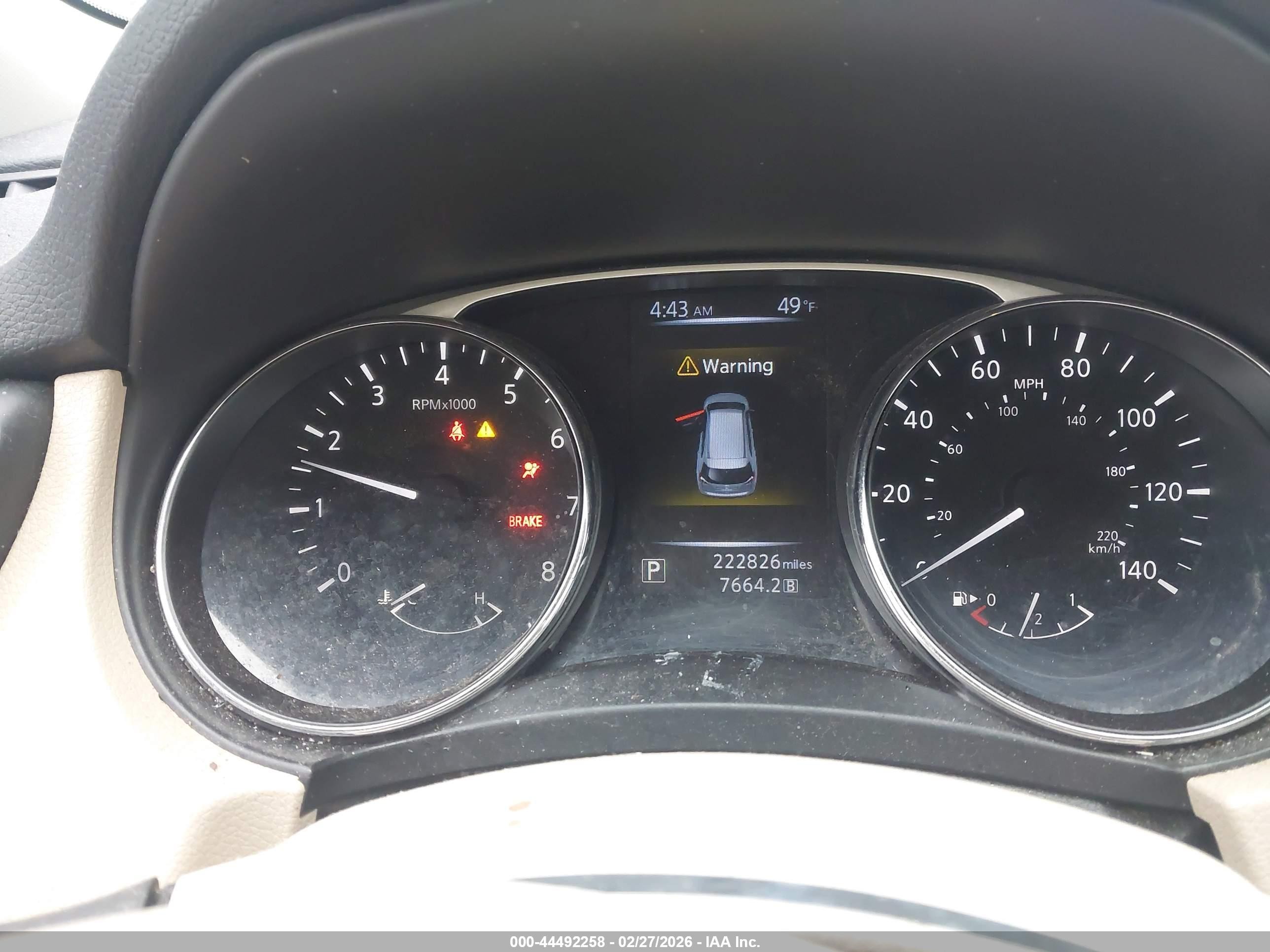 2014 Nissan Rogue Sv Gray vin: 5N1AT2ML6EC823383
