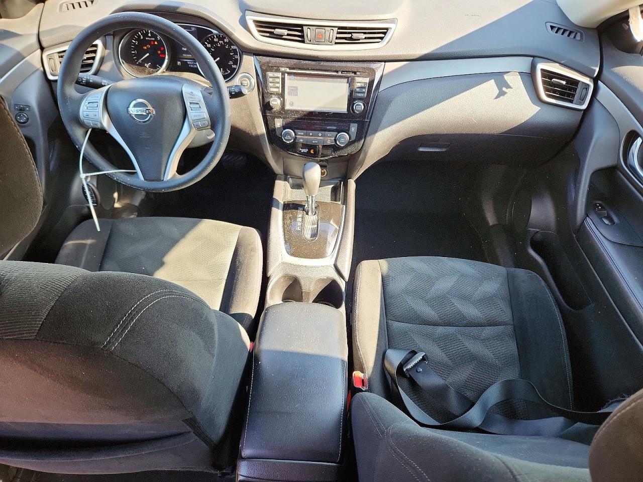 2015 Nissan Rogue Sv Черный vin: 5N1AT2ML7FC873422