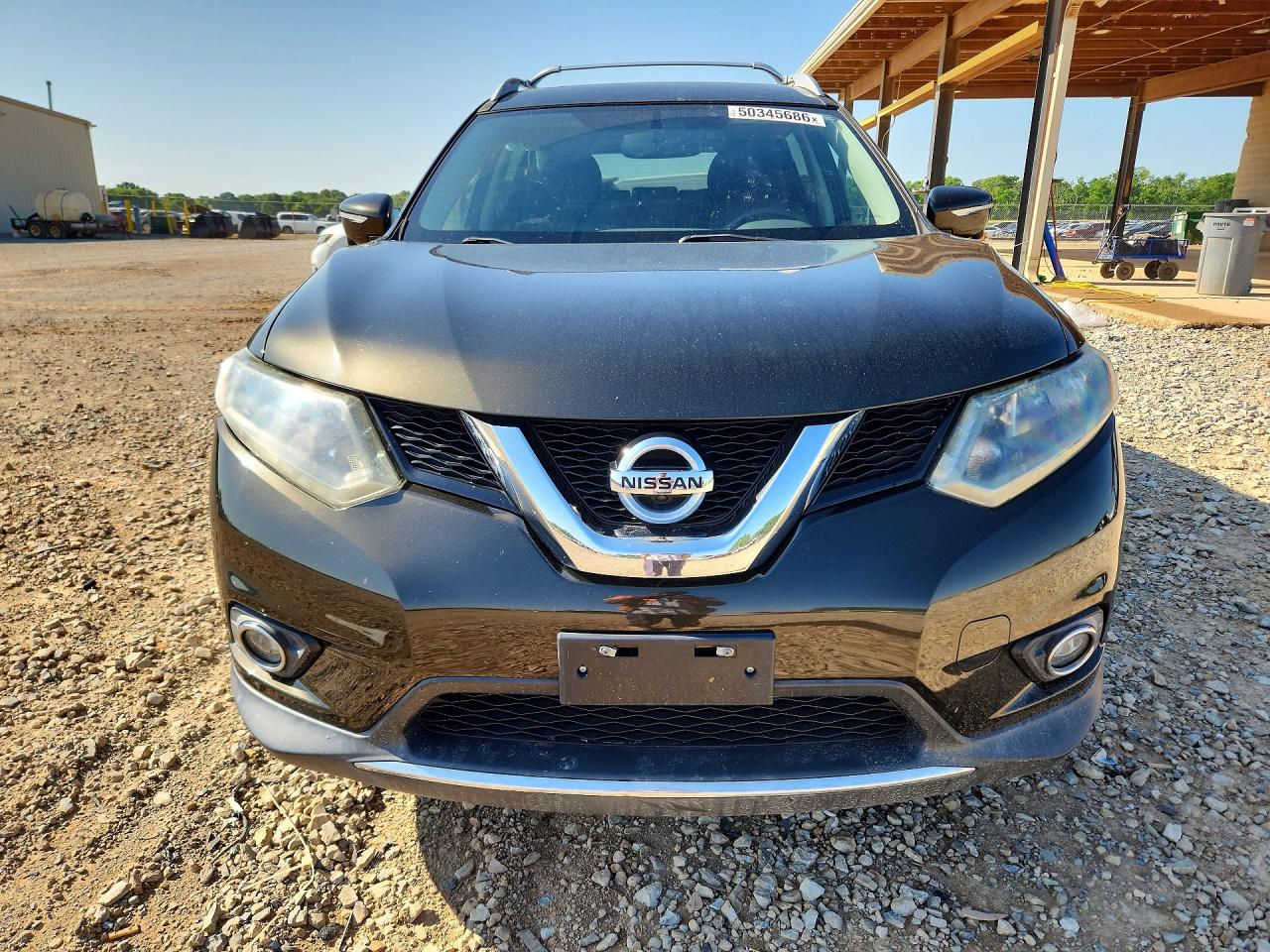 2015 Nissan Rogue Sv Черный vin: 5N1AT2ML7FC873422