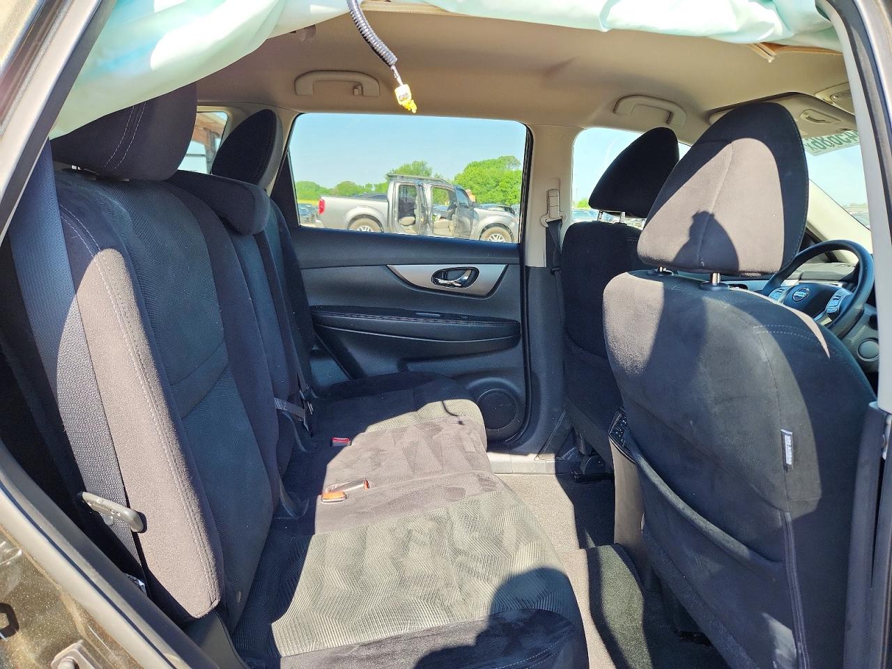 2015 Nissan Rogue Sv Черный vin: 5N1AT2ML7FC873422