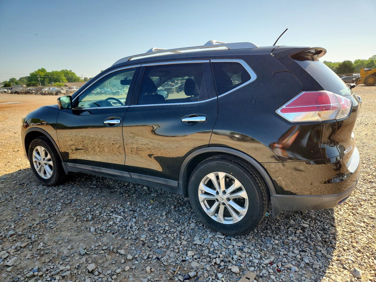 2015 Nissan Rogue Sv Черный vin: 5N1AT2ML7FC873422
