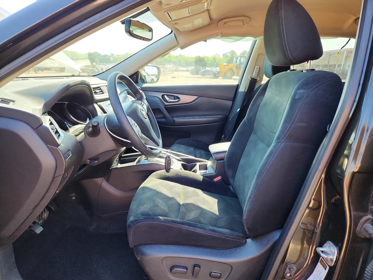 2015 Nissan Rogue Sv Черный vin: 5N1AT2ML7FC873422