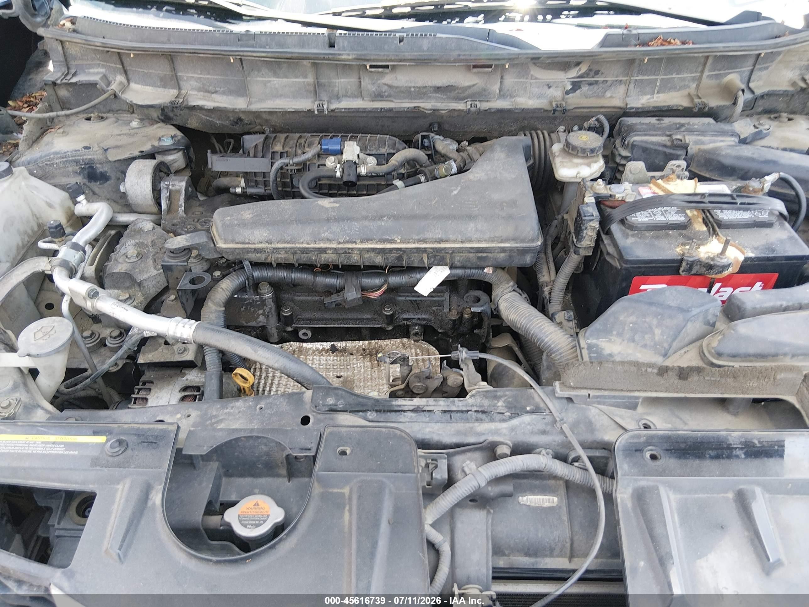 2015 Nissan Rogue S Blue vin: 5N1AT2ML7FC897882