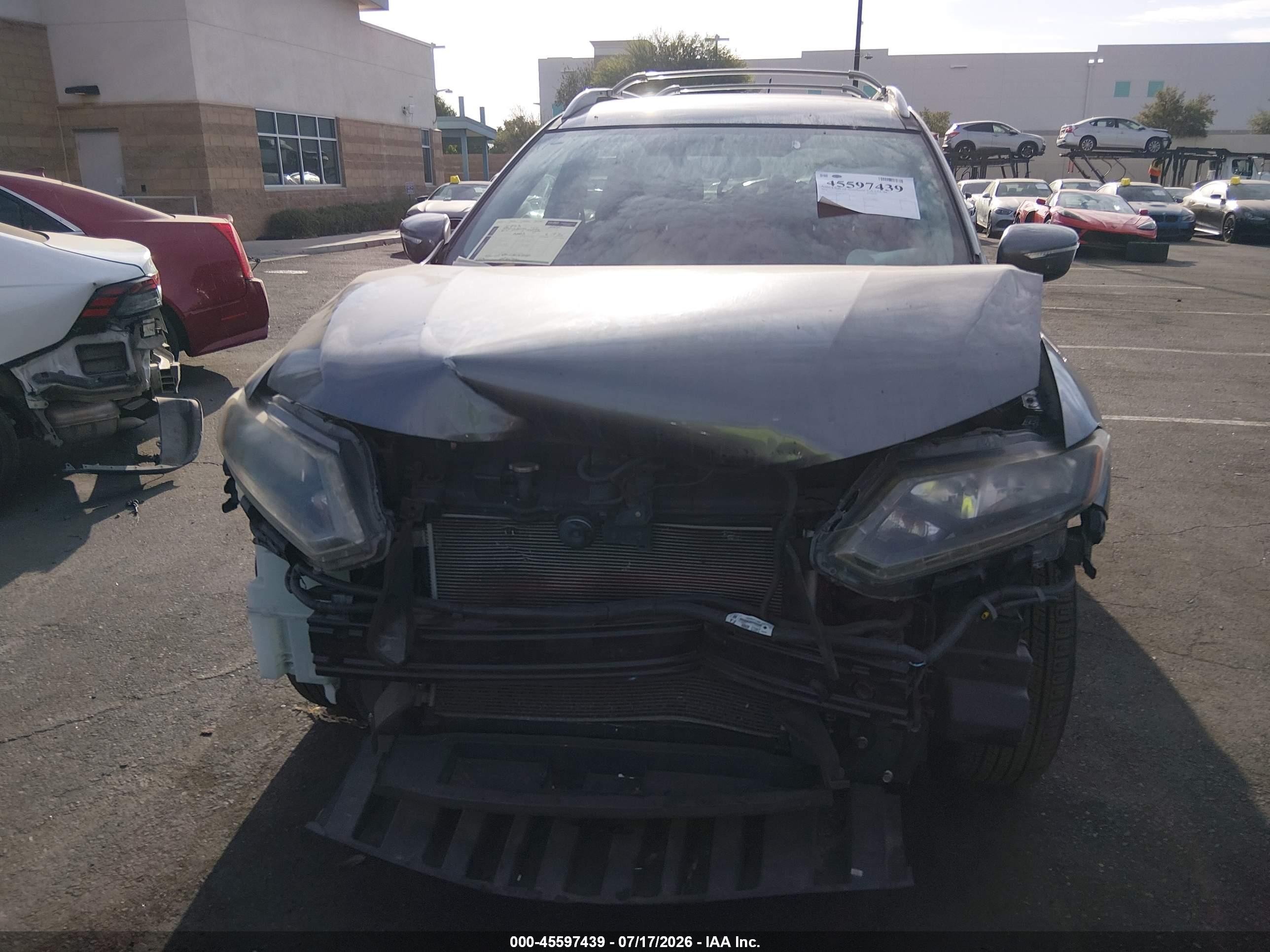 2014 Nissan Rogue Sv Gray vin: 5N1AT2ML8EC803006