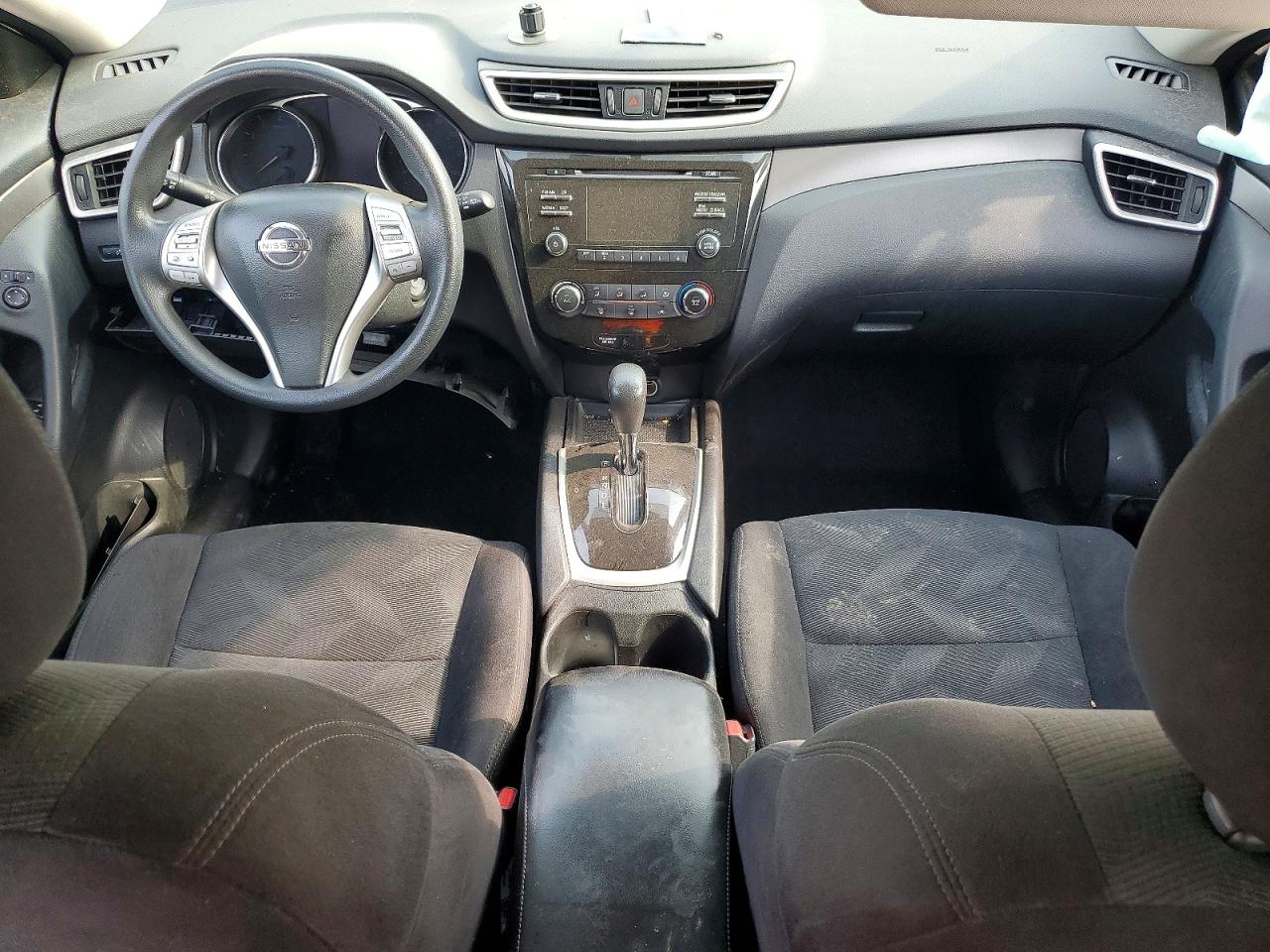 2014 Nissan Rogue S White vin: 5N1AT2ML8EC828813