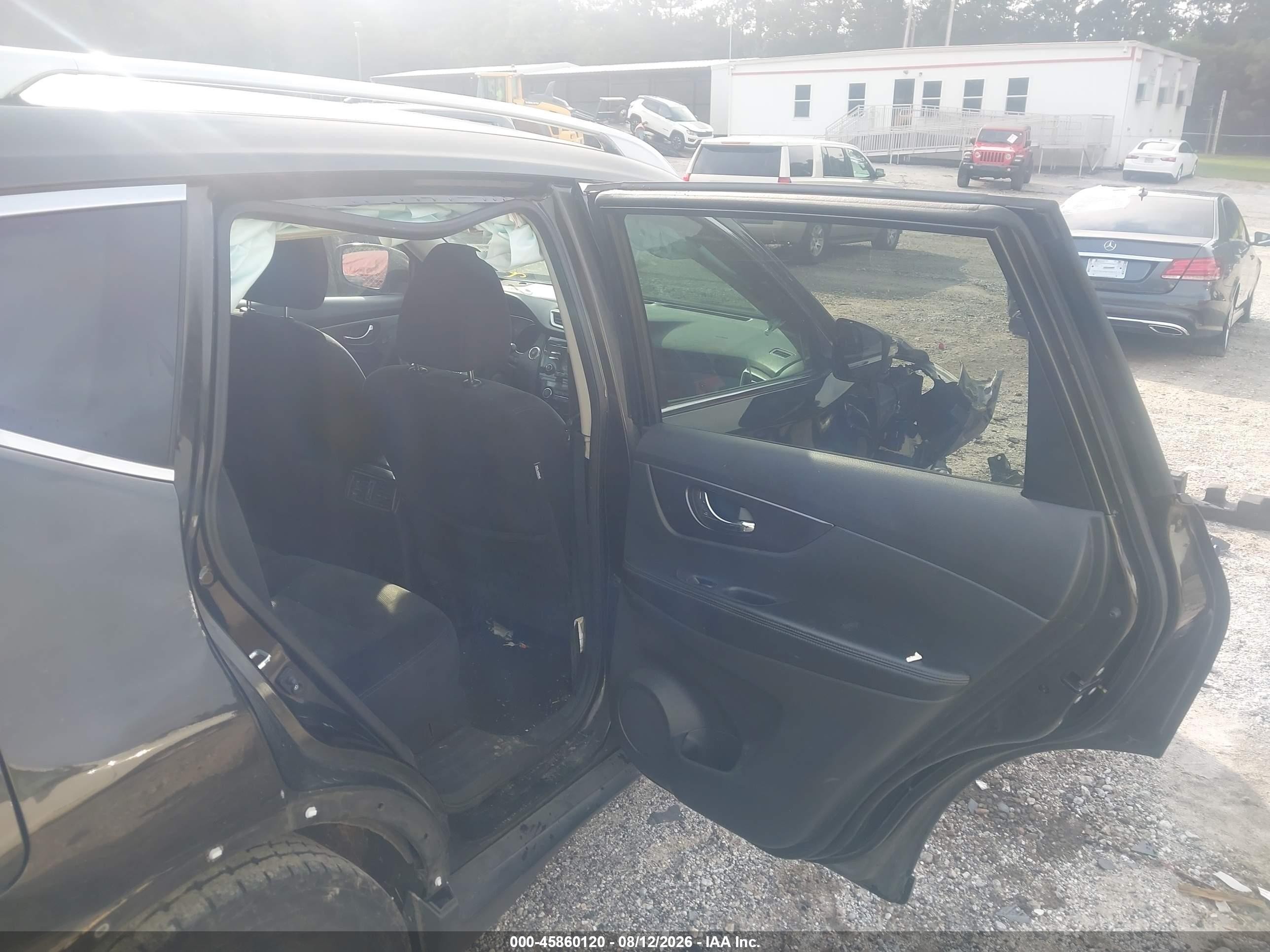 2014 Nissan Rogue Sv Black vin: 5N1AT2ML8EC847846