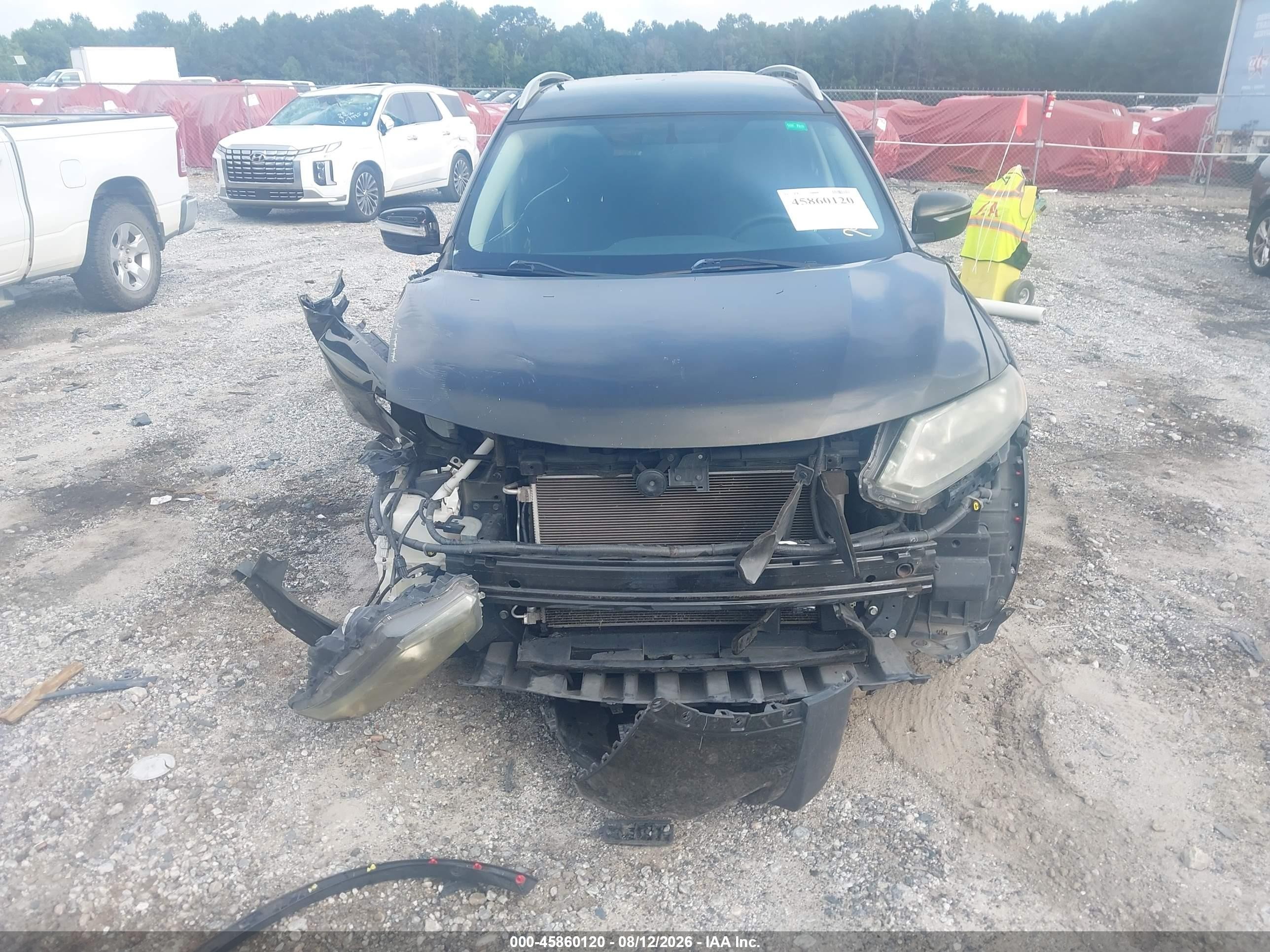 2014 Nissan Rogue Sv Black vin: 5N1AT2ML8EC847846