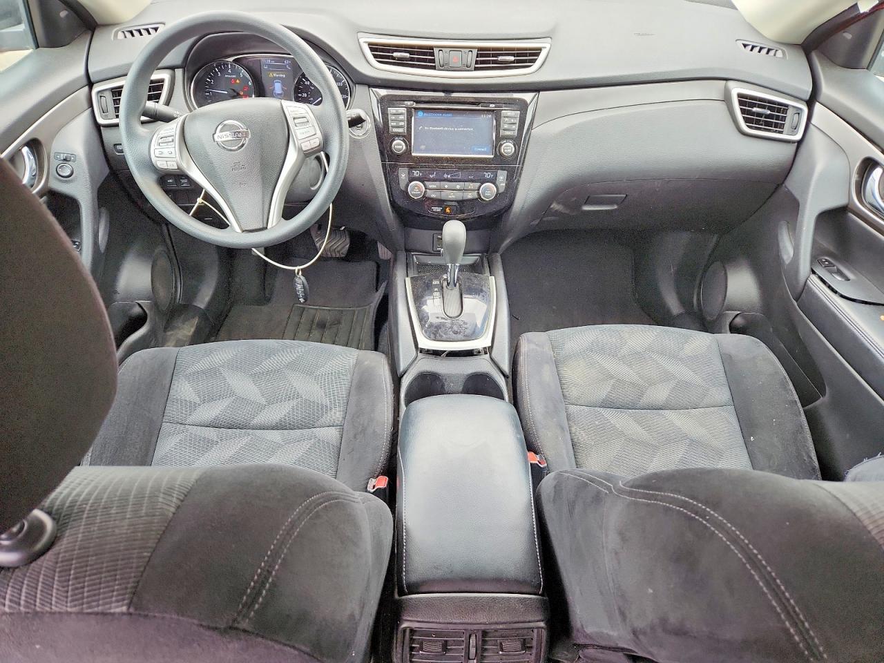 2015 Nissan Rogue Sv Red vin: 5N1AT2ML8FC791618