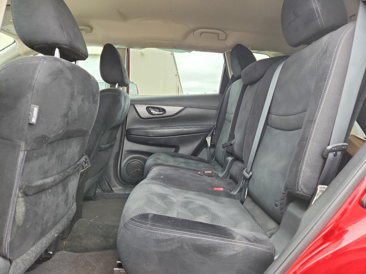 2015 Nissan Rogue Sv Red vin: 5N1AT2ML8FC791618