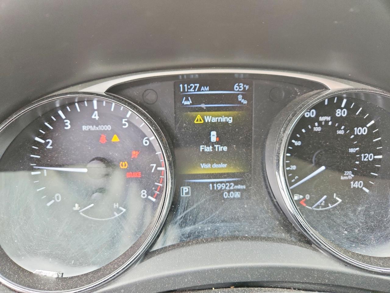 2015 Nissan Rogue Sv Red vin: 5N1AT2ML8FC791618