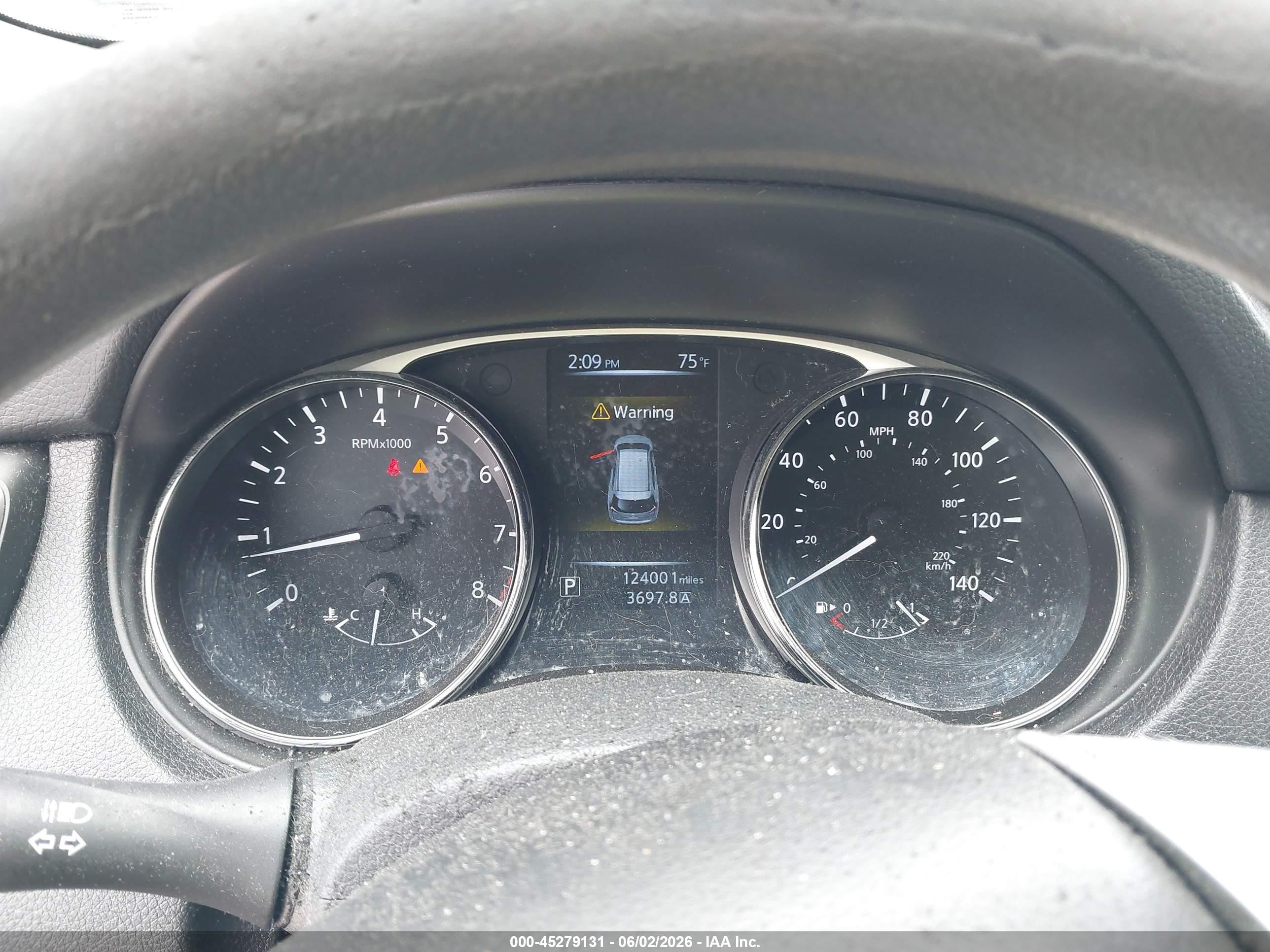 2015 Nissan Rogue S Gray vin: 5N1AT2ML8FC838355