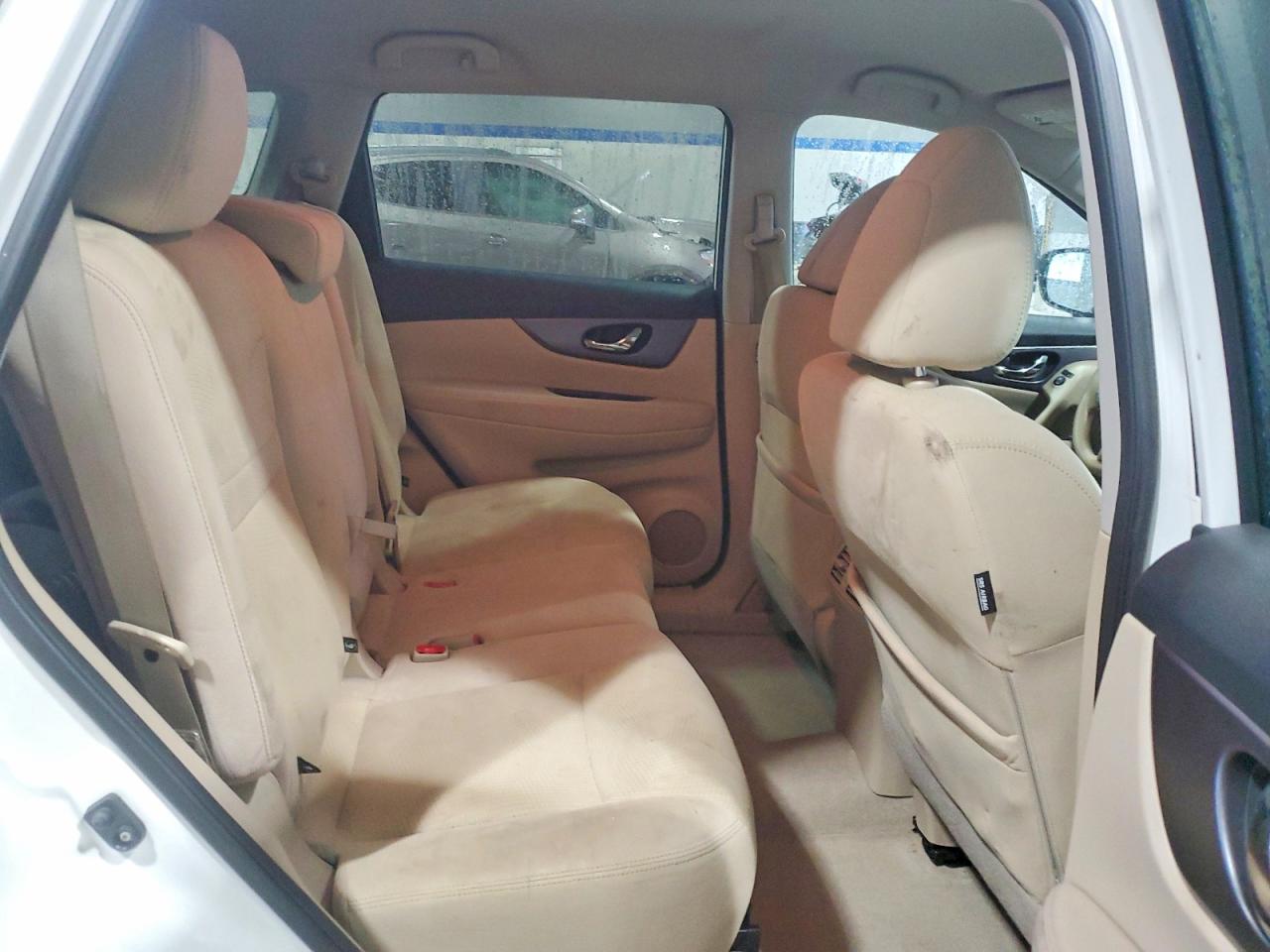 2015 Nissan Rogue S Белый vin: 5N1AT2ML8FC909814