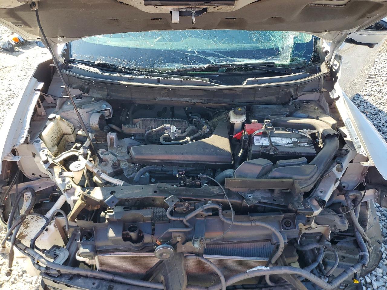 2015 Nissan Rogue Sv Silver vin: 5N1AT2ML8FC925527
