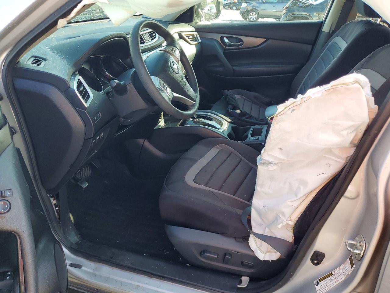 2015 Nissan Rogue Sv Silver vin: 5N1AT2ML8FC925527