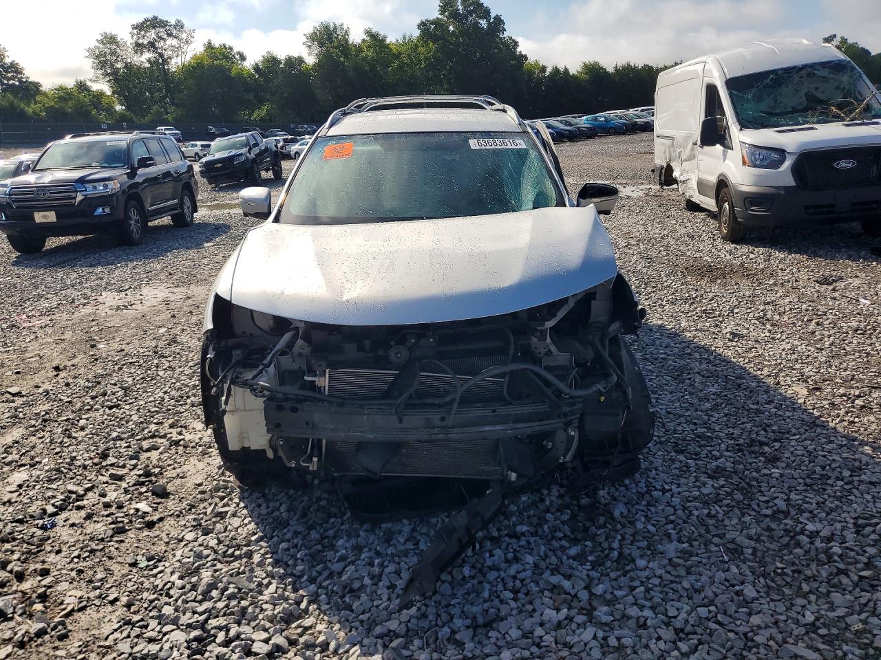 2015 Nissan Rogue Sv Silver vin: 5N1AT2ML8FC925527