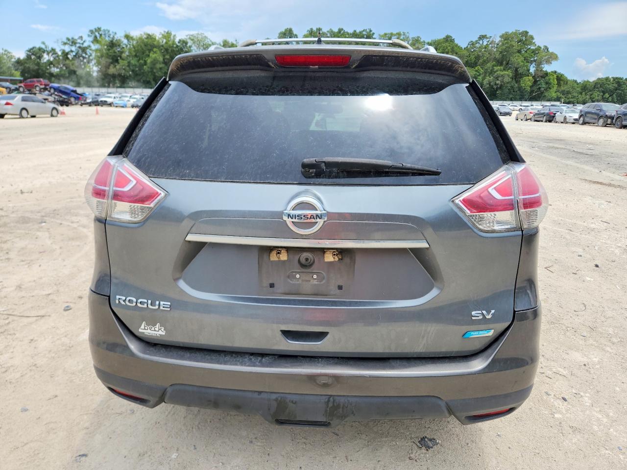 2014 Nissan Rogue Sv Серый vin: 5N1AT2ML9EC870021